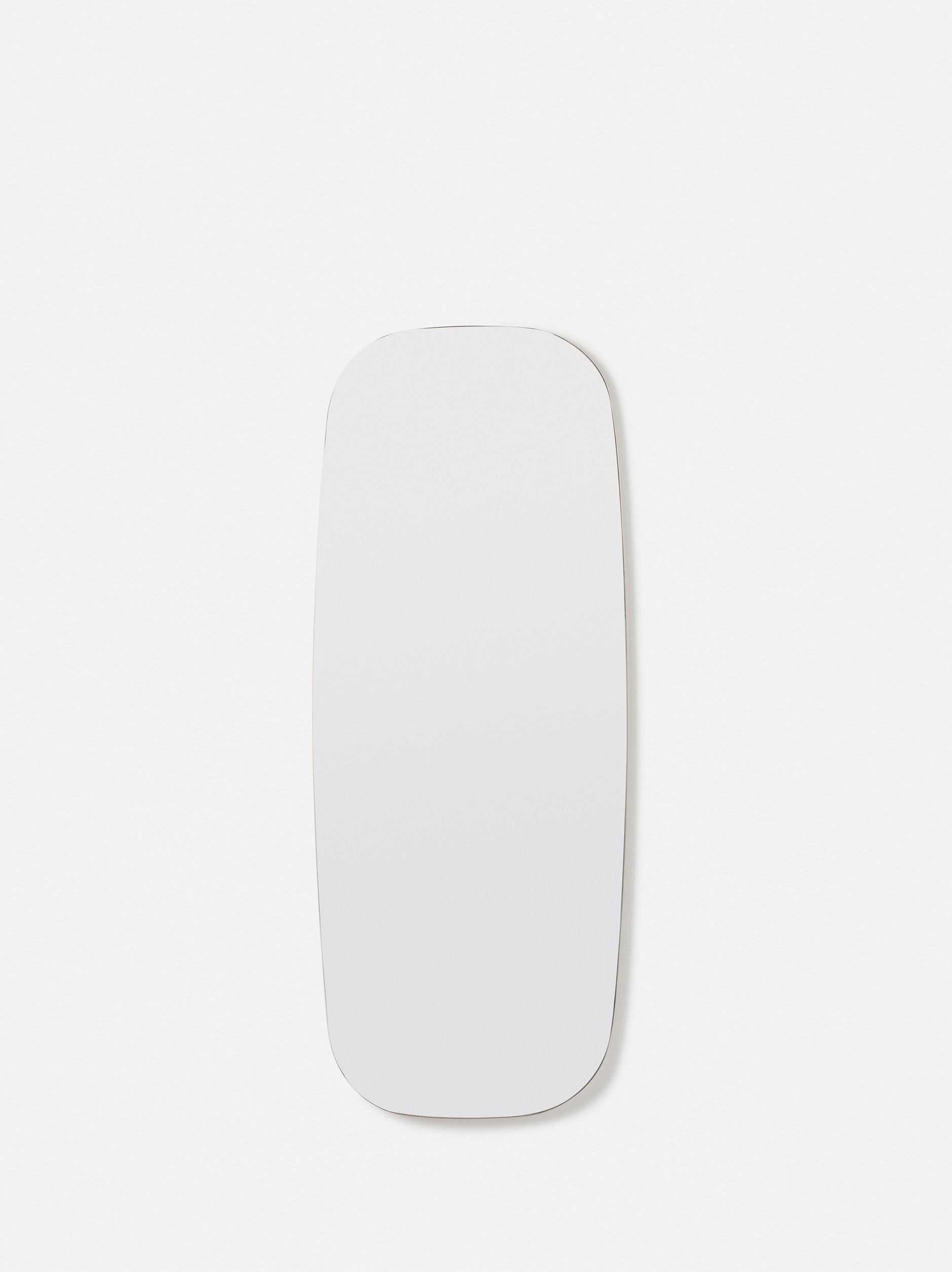 Oval Full Length Mirror Natural Oak / One Size