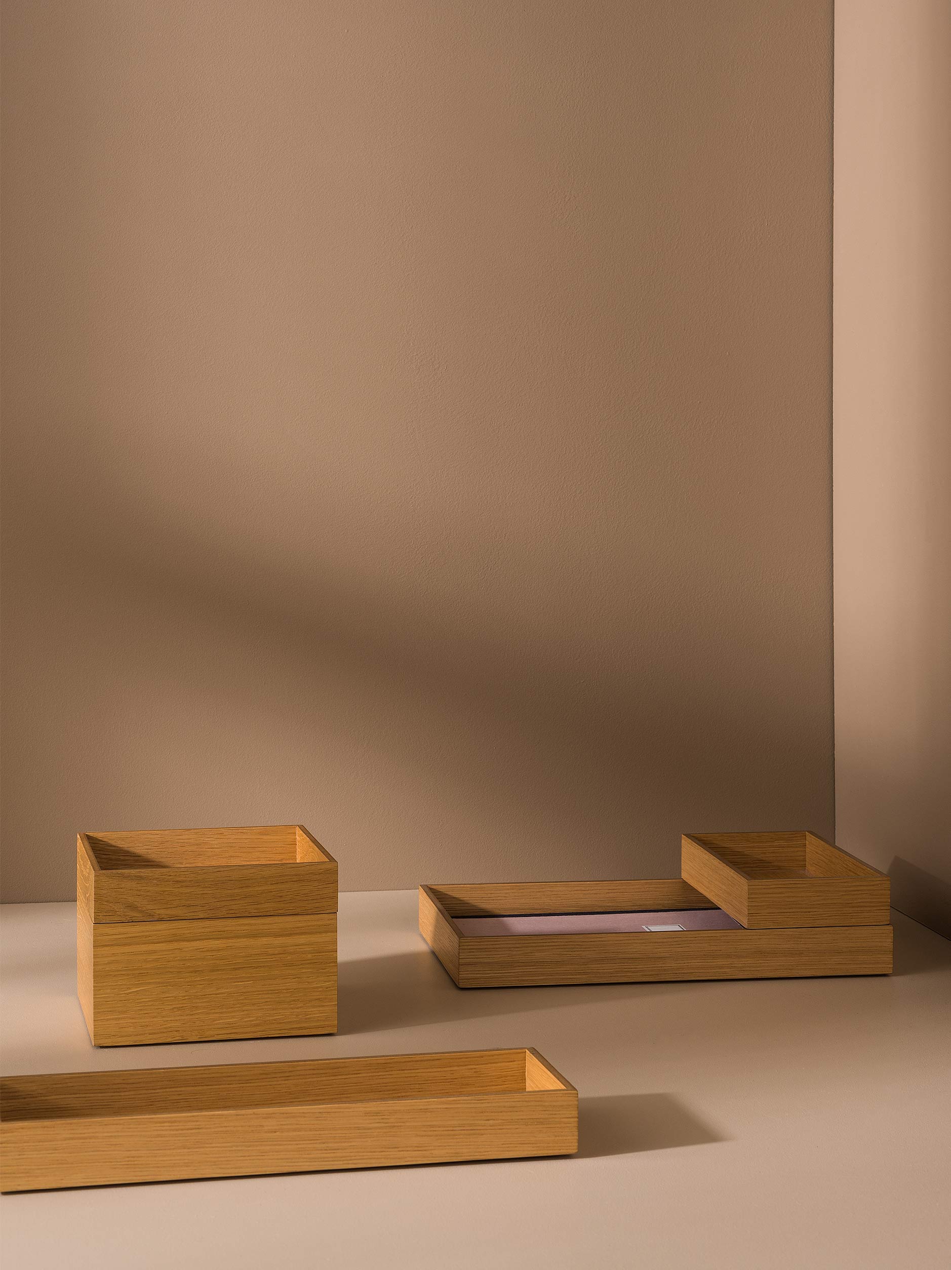 Oku Office Box Natural Oak / Medium