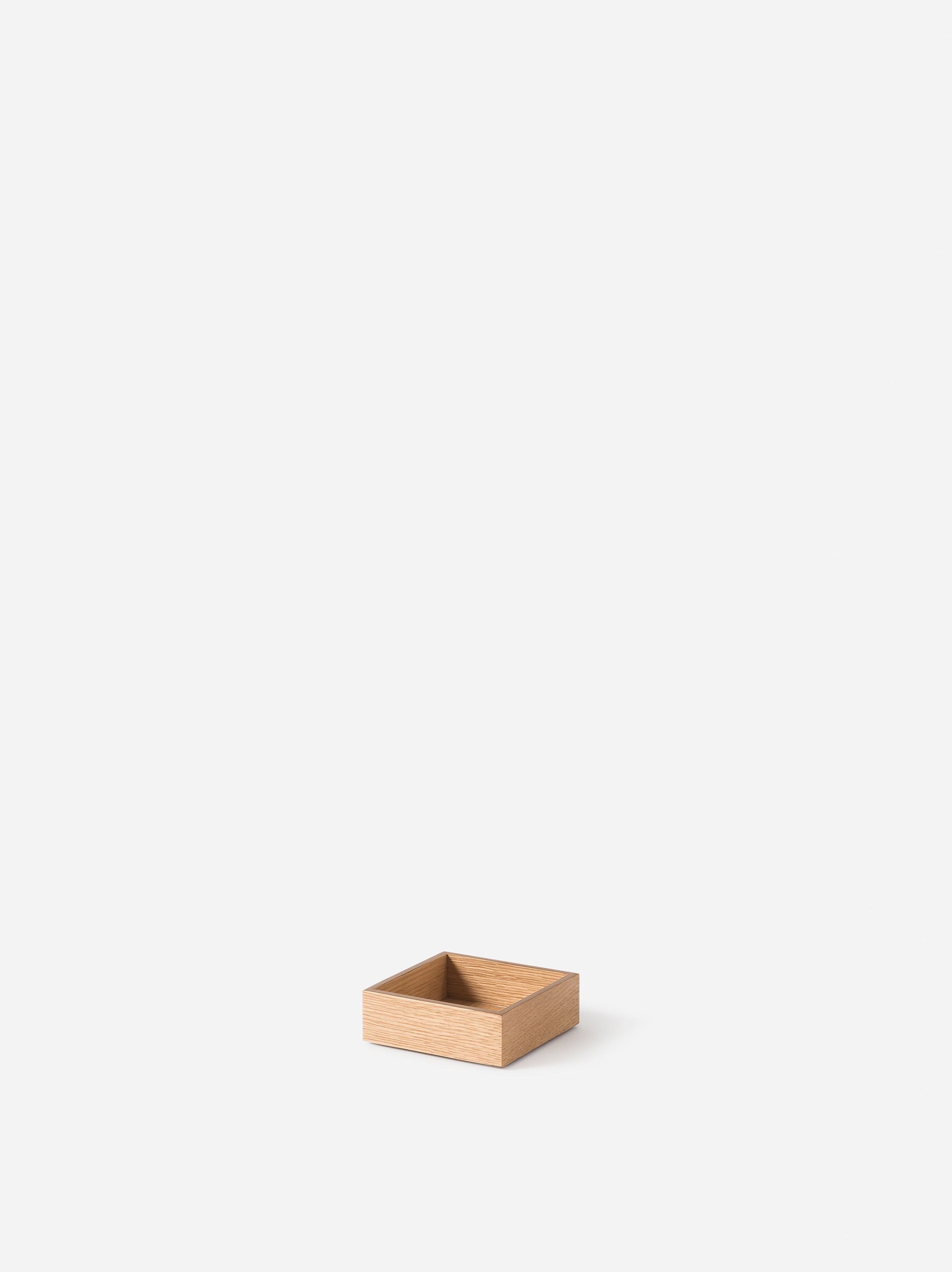 Oku Office Lid/Tray Natural Oak / Small