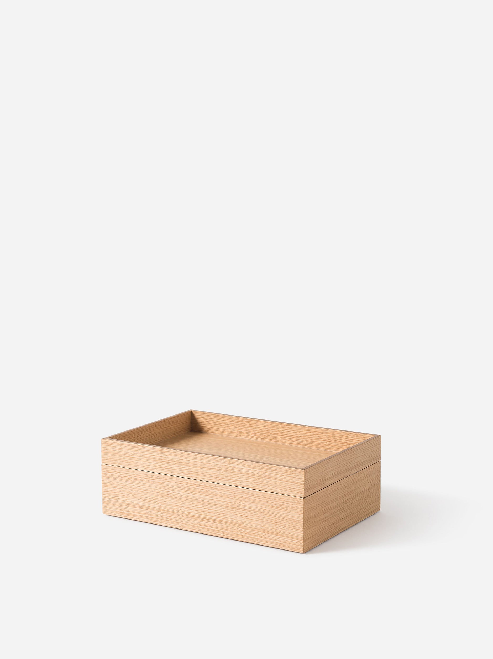 Oku Office Lid/Tray Natural Oak / X-Large