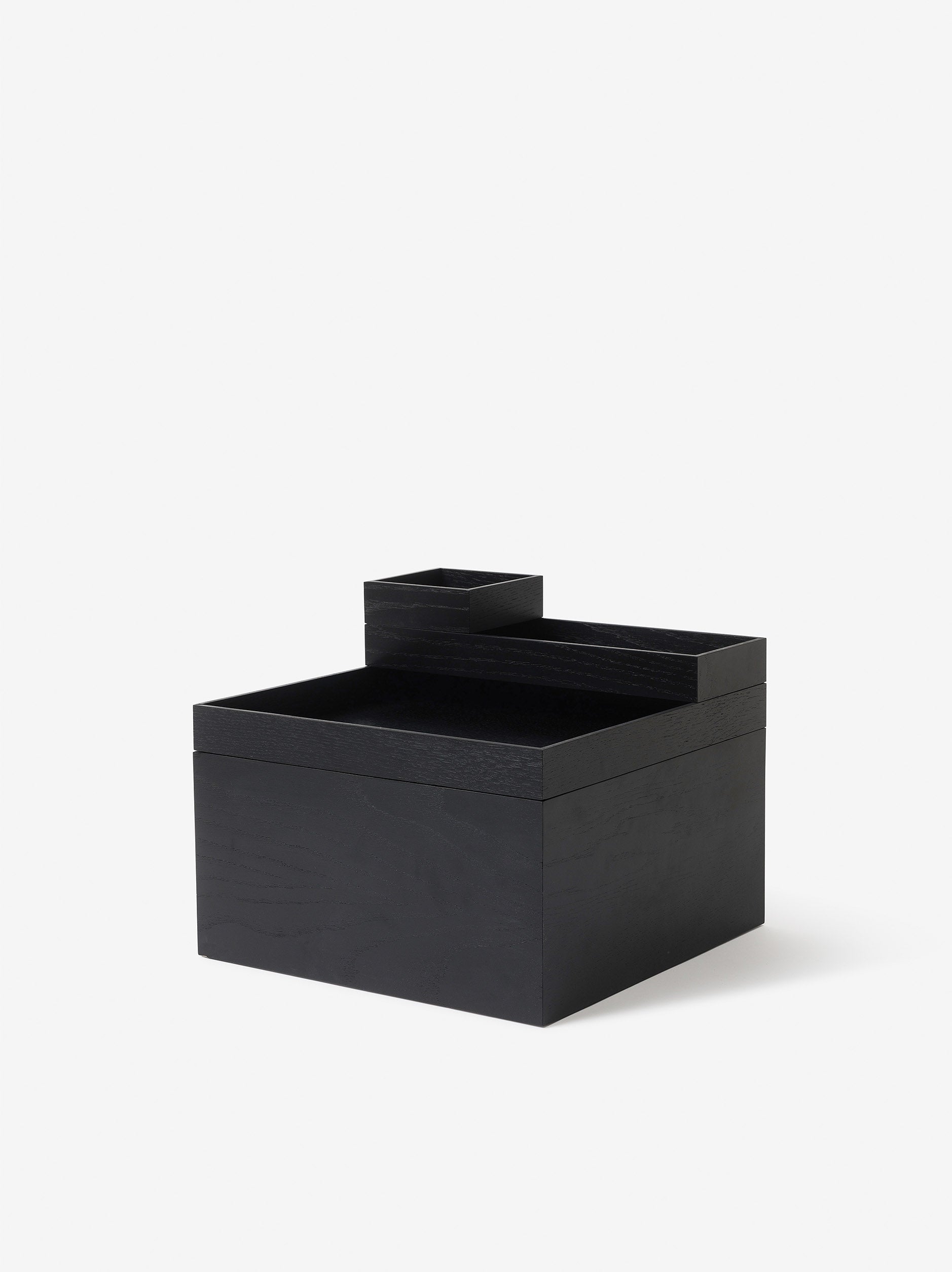 Oku Office Lid/Tray Black / Large