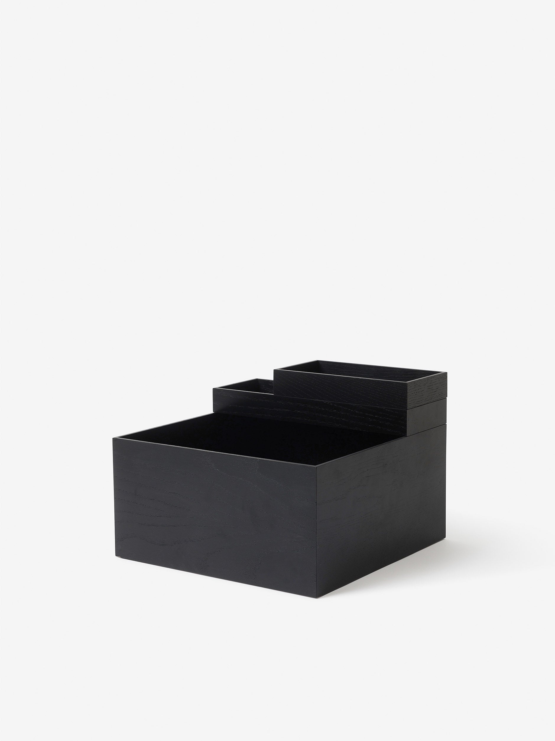 Oku Office Lid/Tray Black / Large