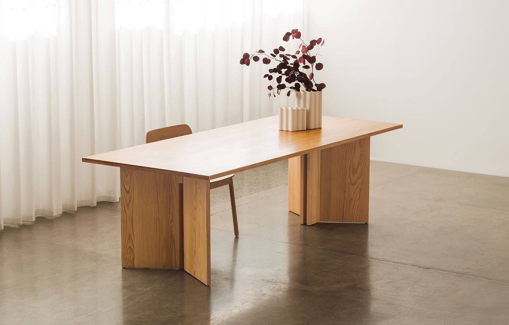 Tatamu Table Oak / 230x100x73cmh