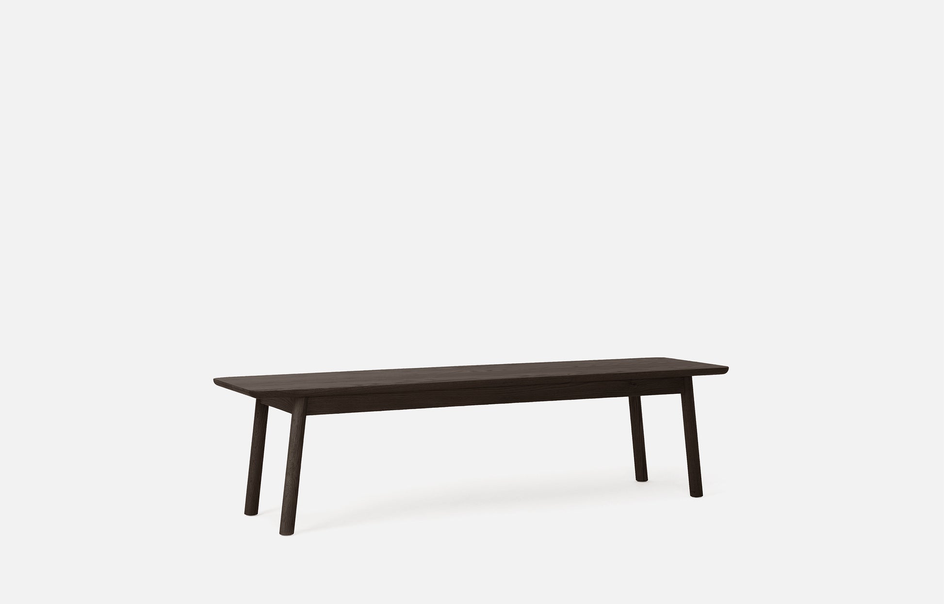 Radial Bench Smoked Oak / One Size