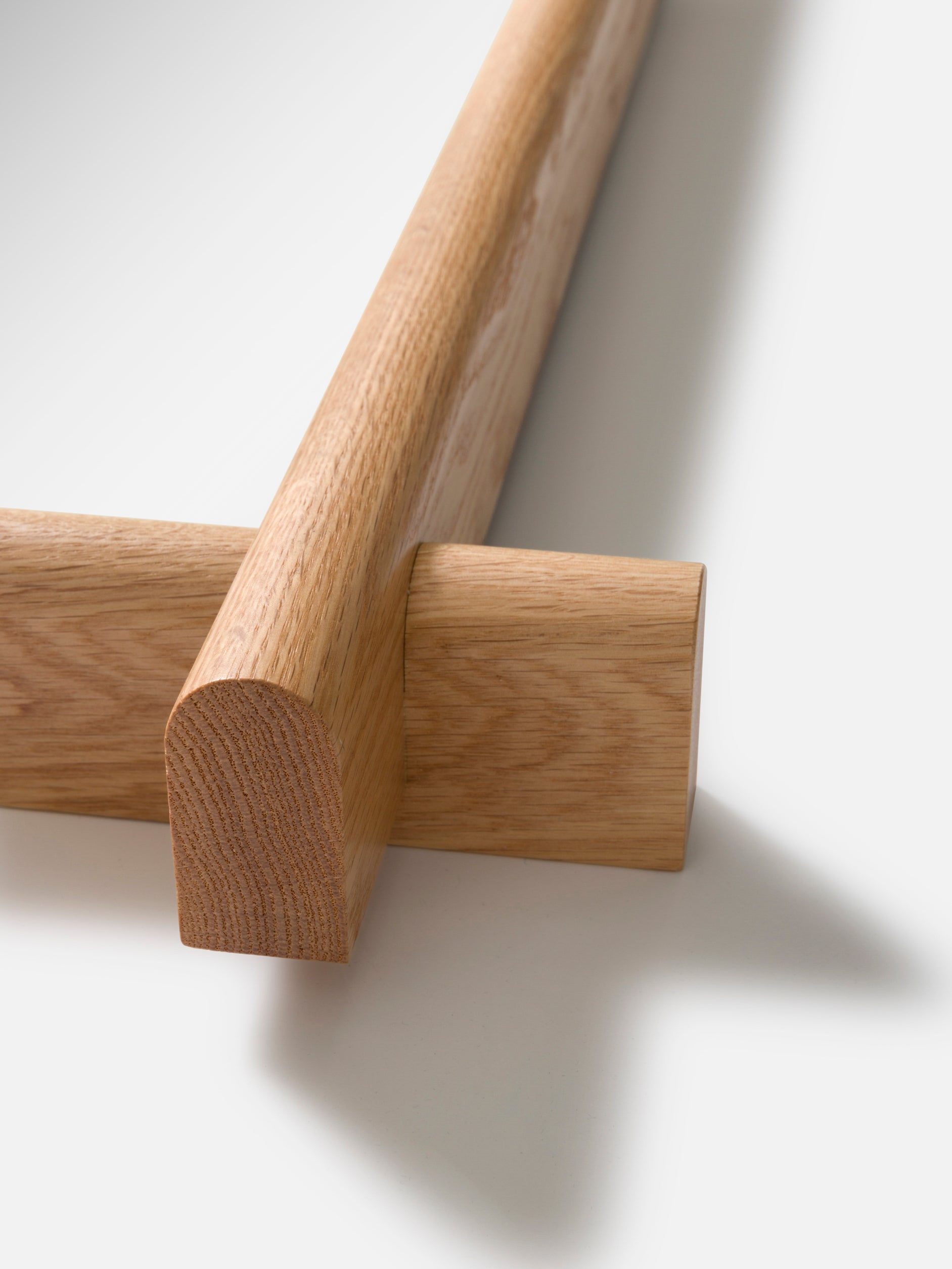 Lap Mirror Oak / Large