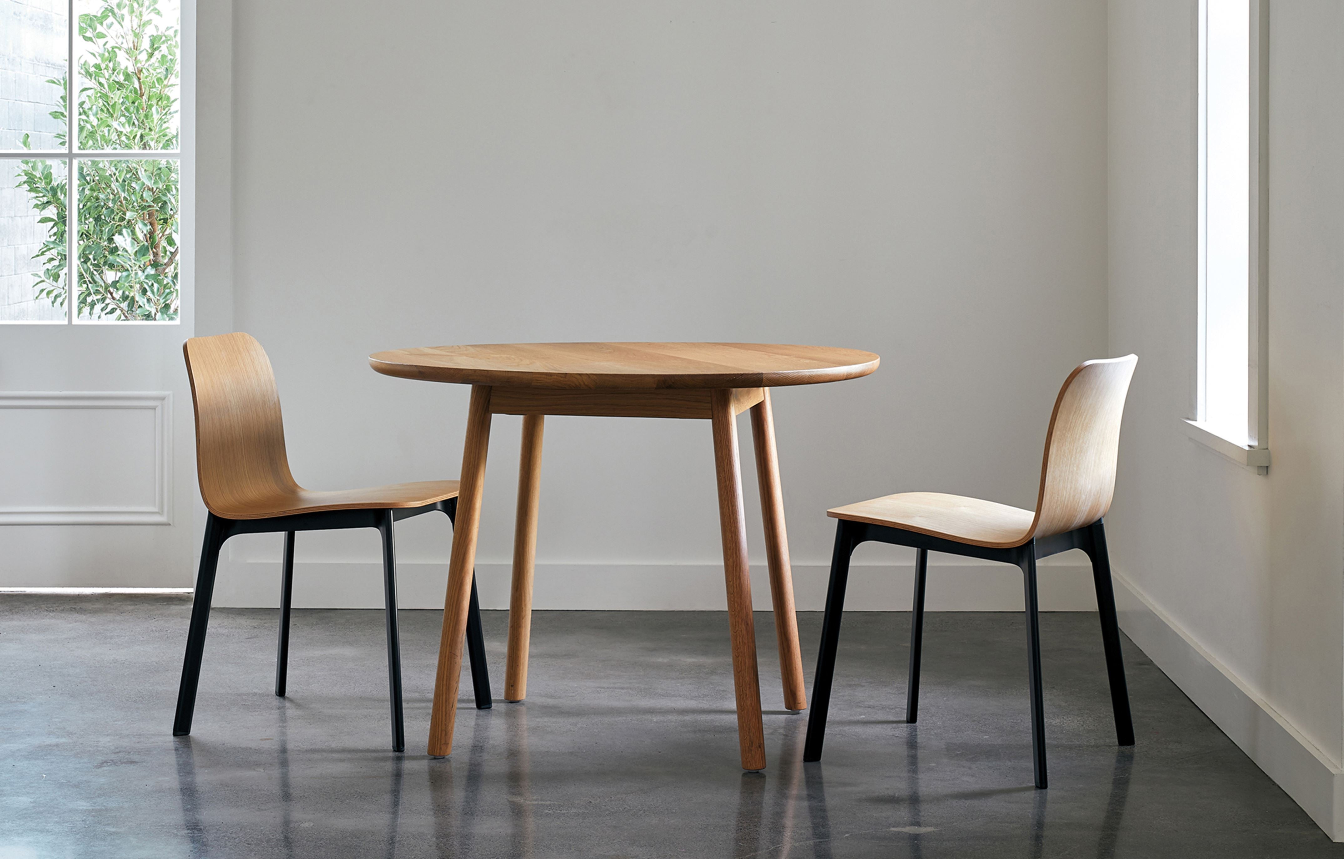 Radial Round Dining Table