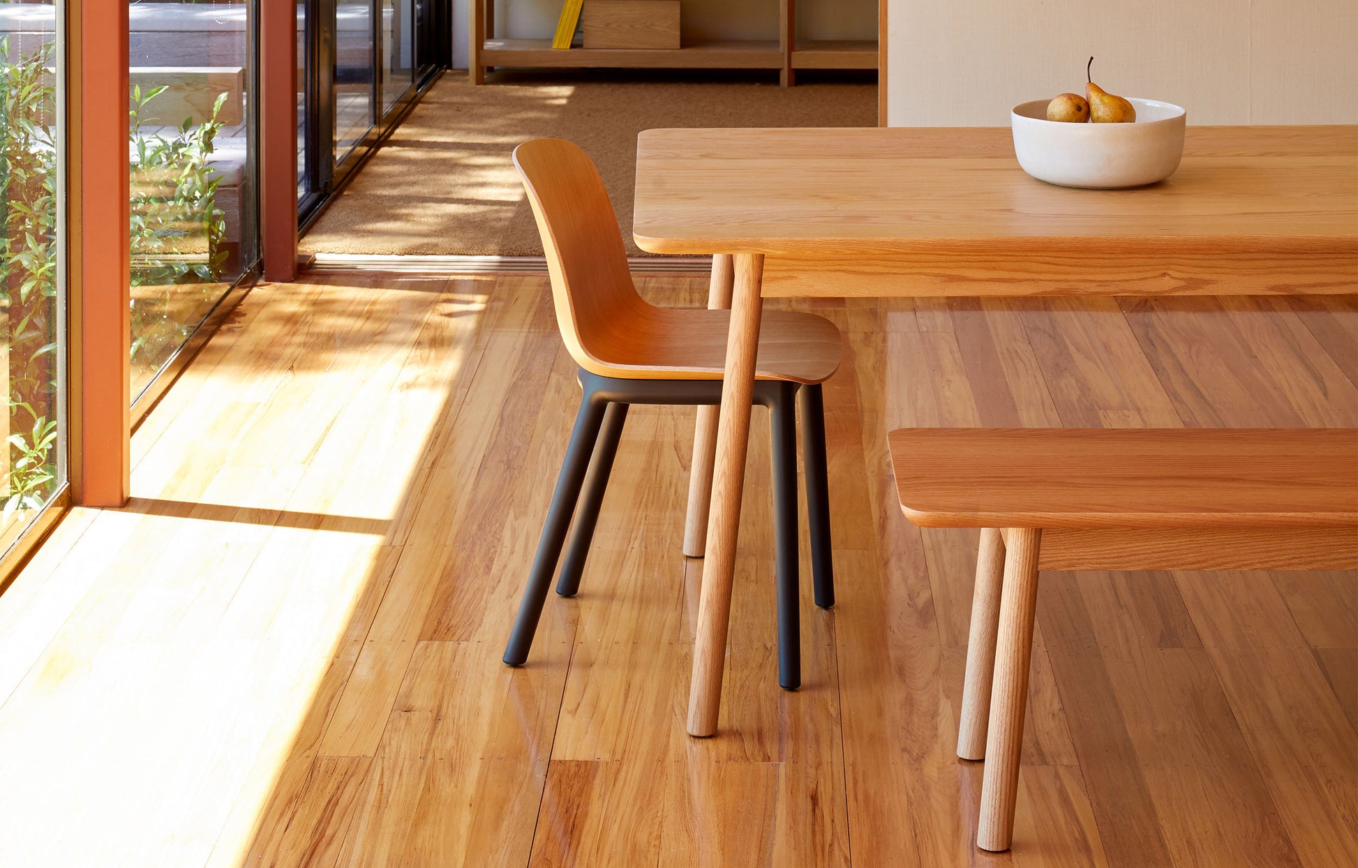 Radial Dining Table Natural Oak / 2.1m