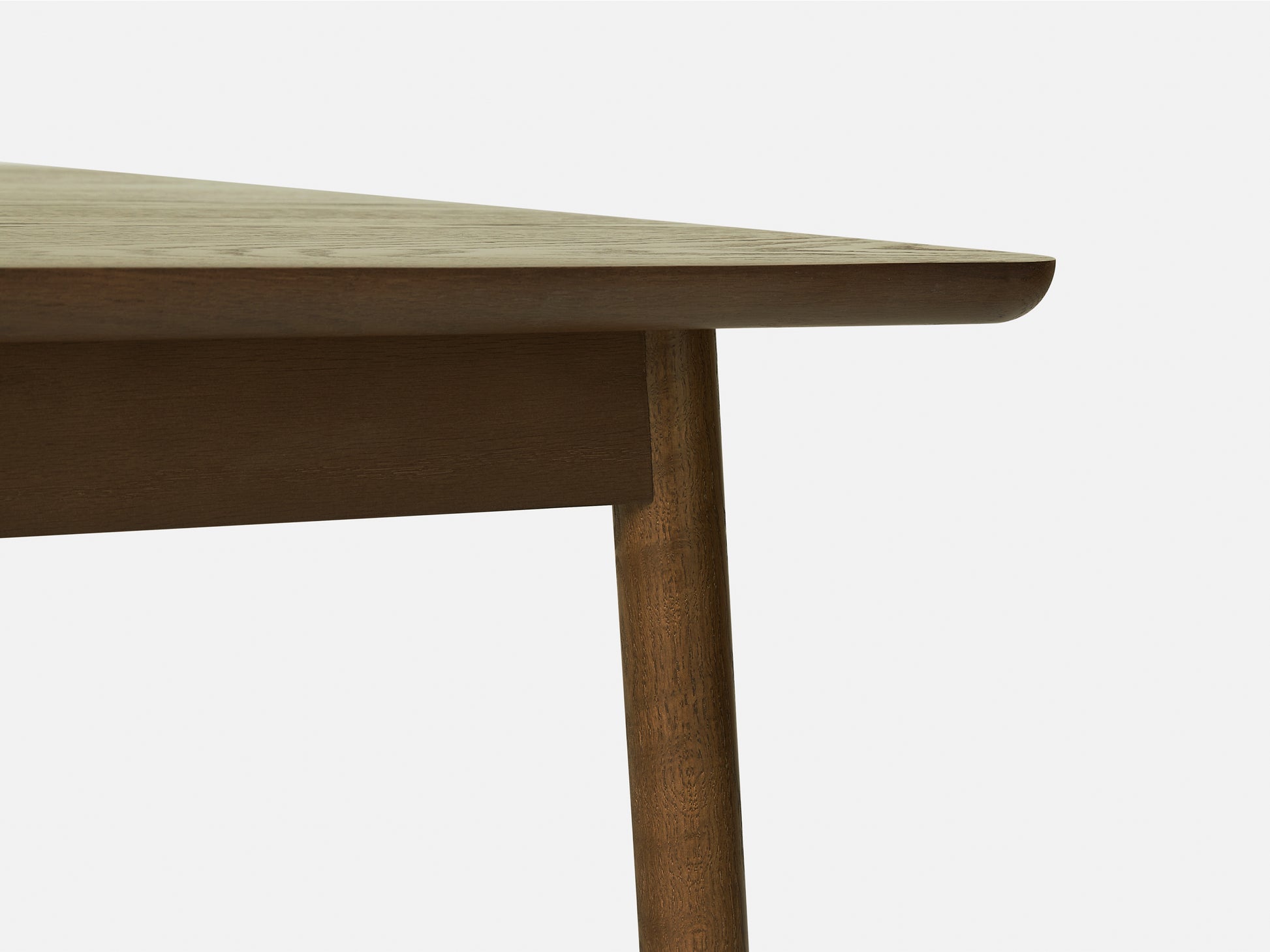 Radial Dining Table Smoked Oak / 2.1m
