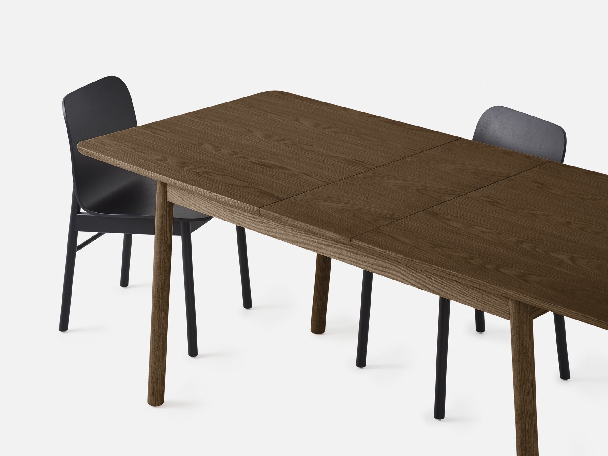 Radial Extendable Table Smoked Oak / One Size