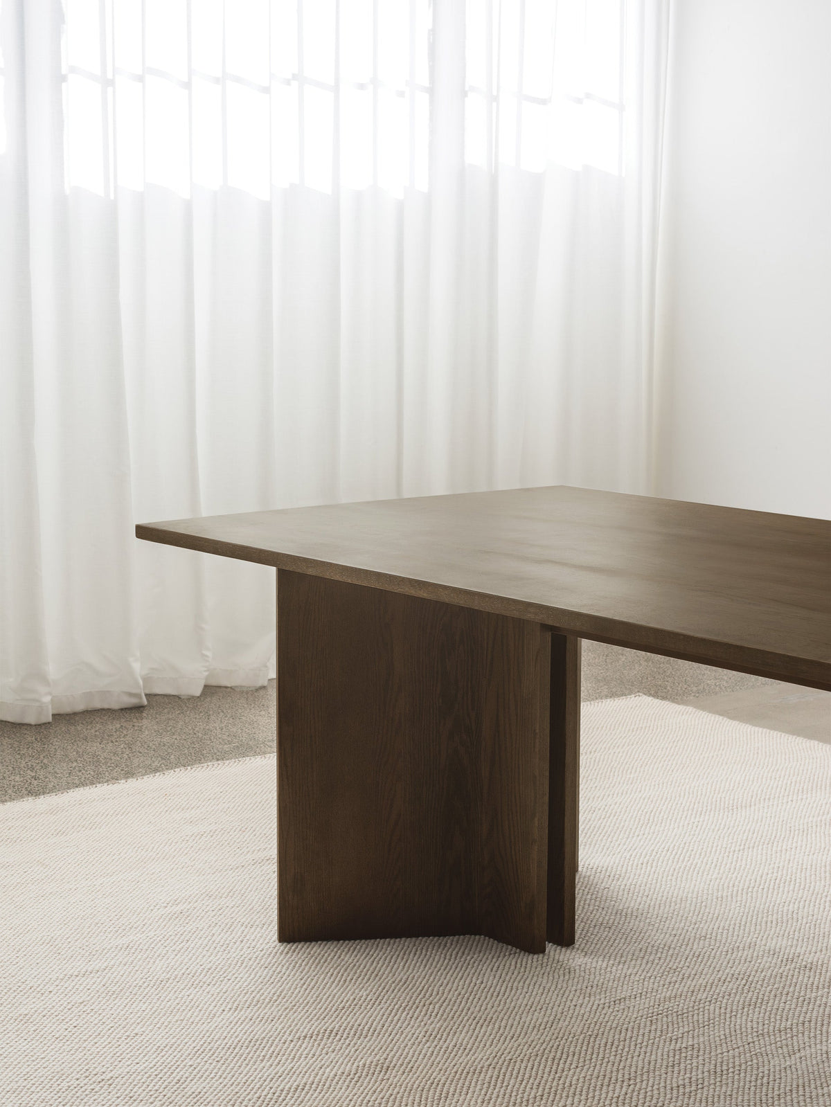 Tatamu Table Smoked Oak / 260x100x73cmh