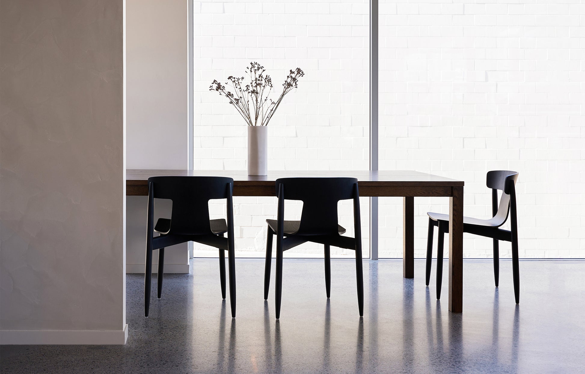 365 Dining Table Dark Oak / 230x100x73cmh