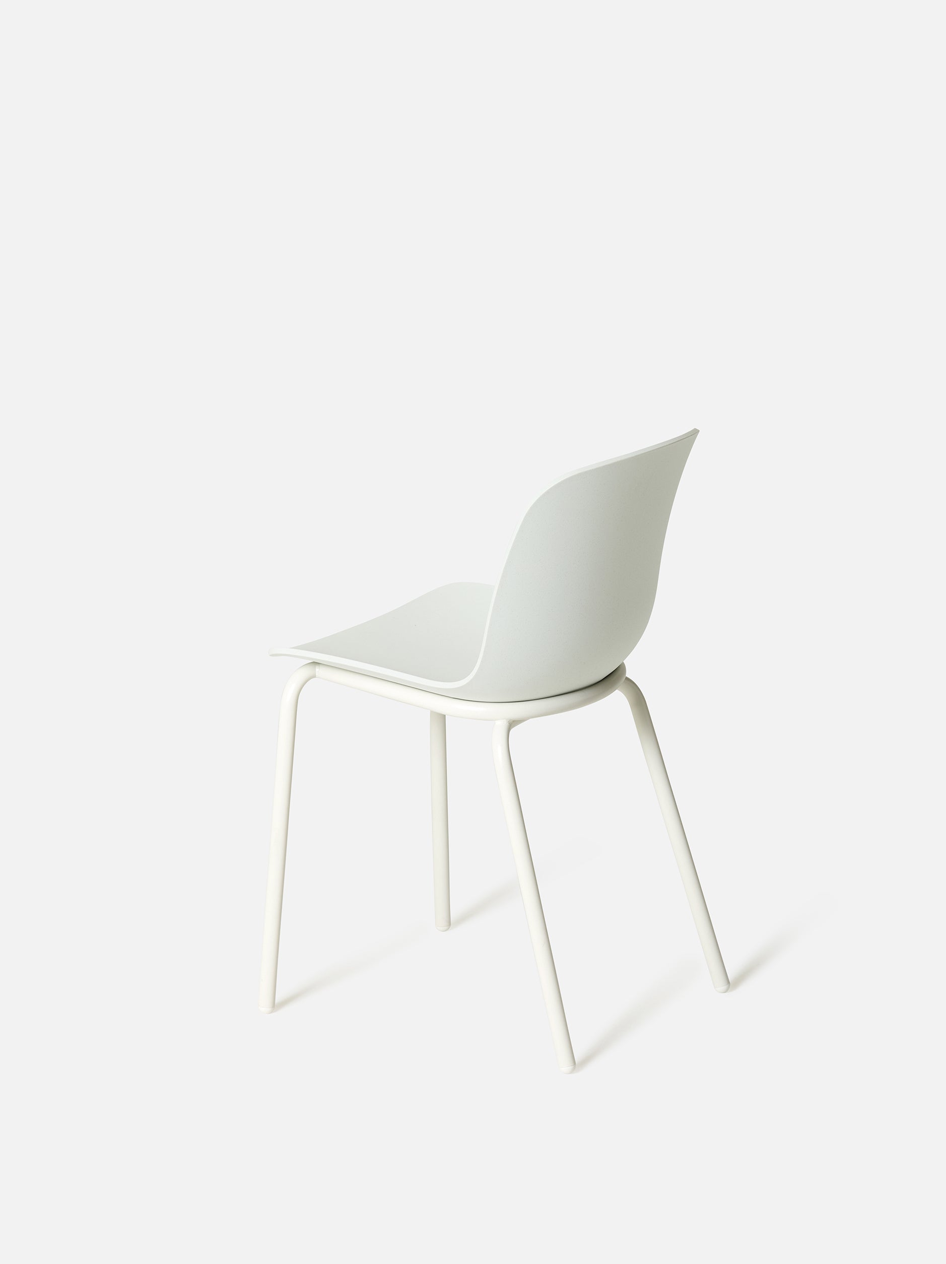 Acre Chair w/ Metal Base Natural/White / One Size