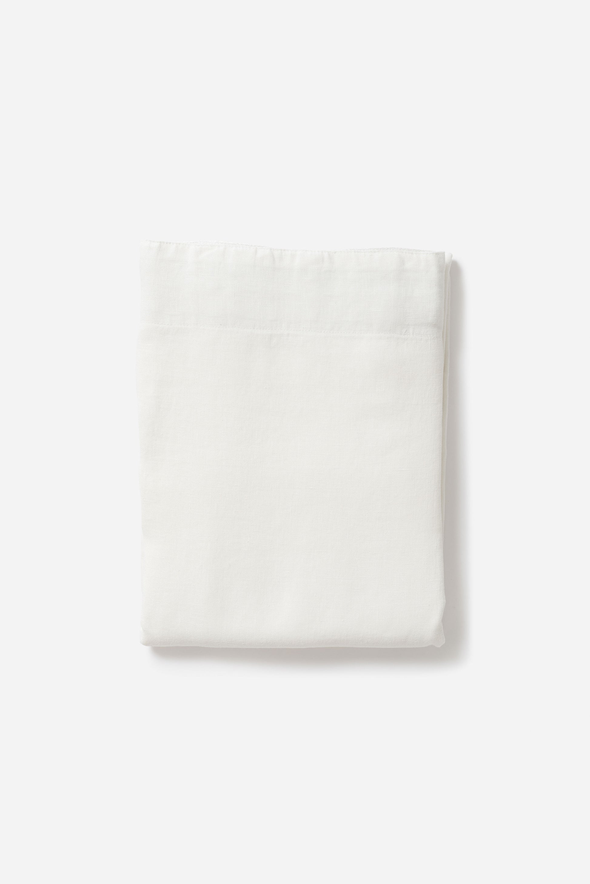 Wide Washed Linen Curtain Ecru / Small
