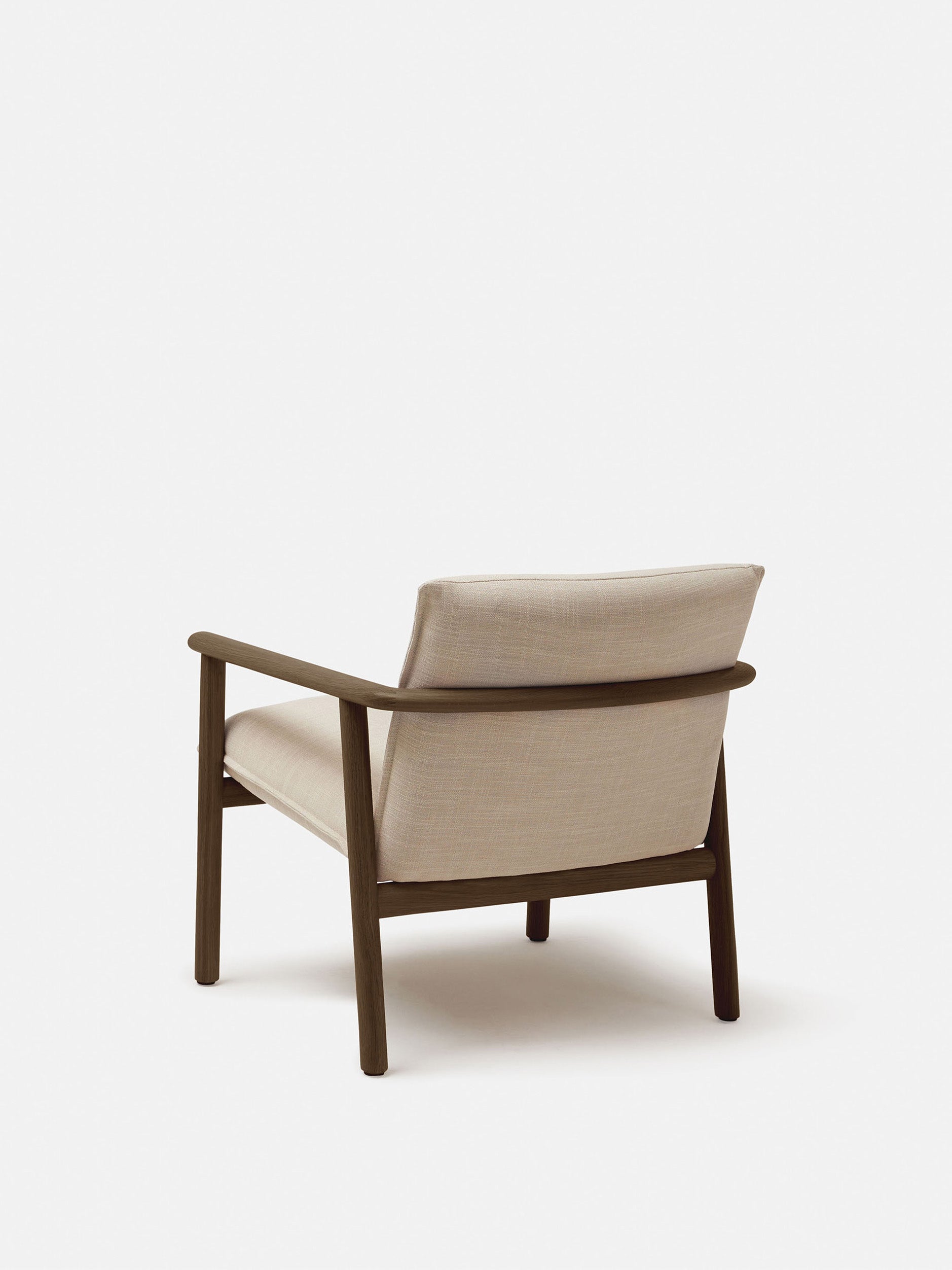 Label Armchair Low Oak/Ecru / Low