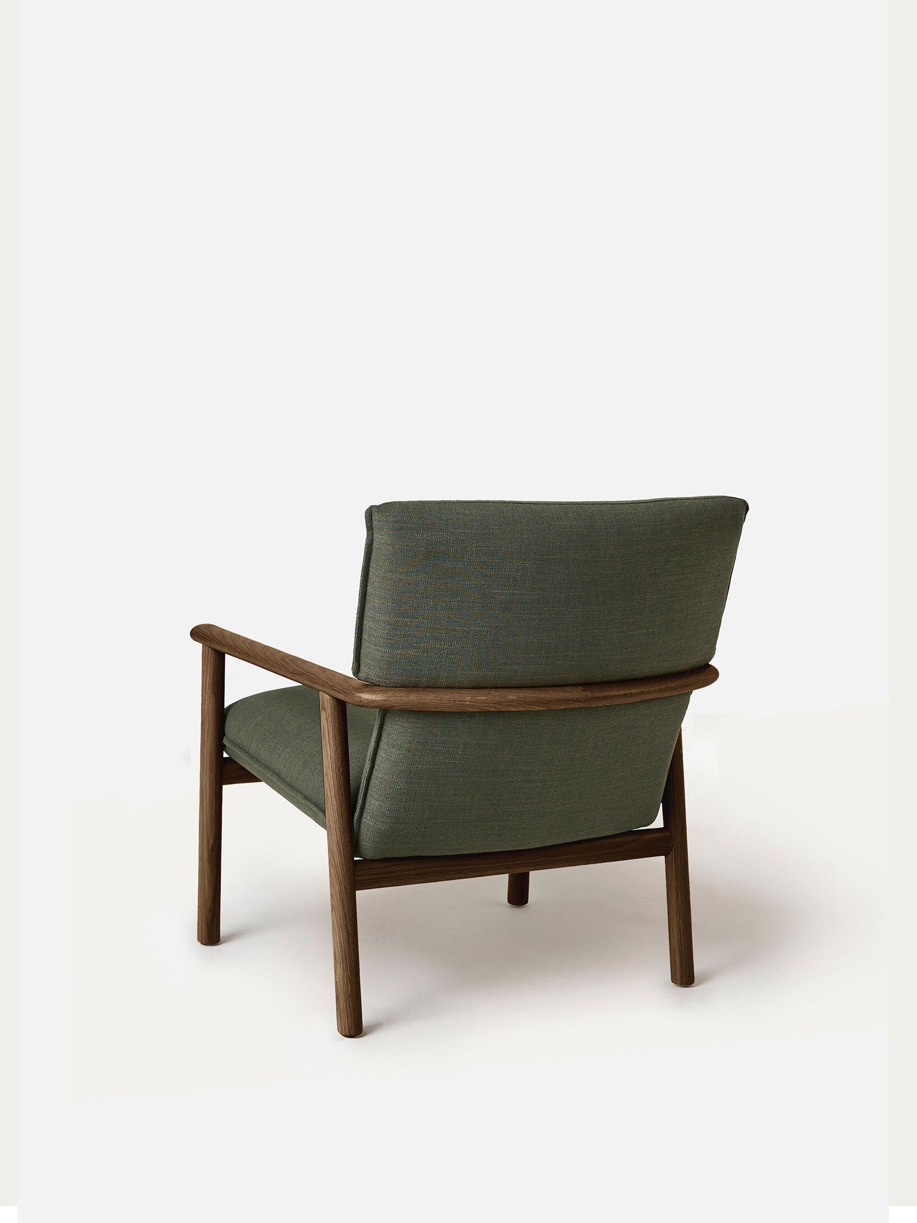 Label Armchair High Oak/Olive / High