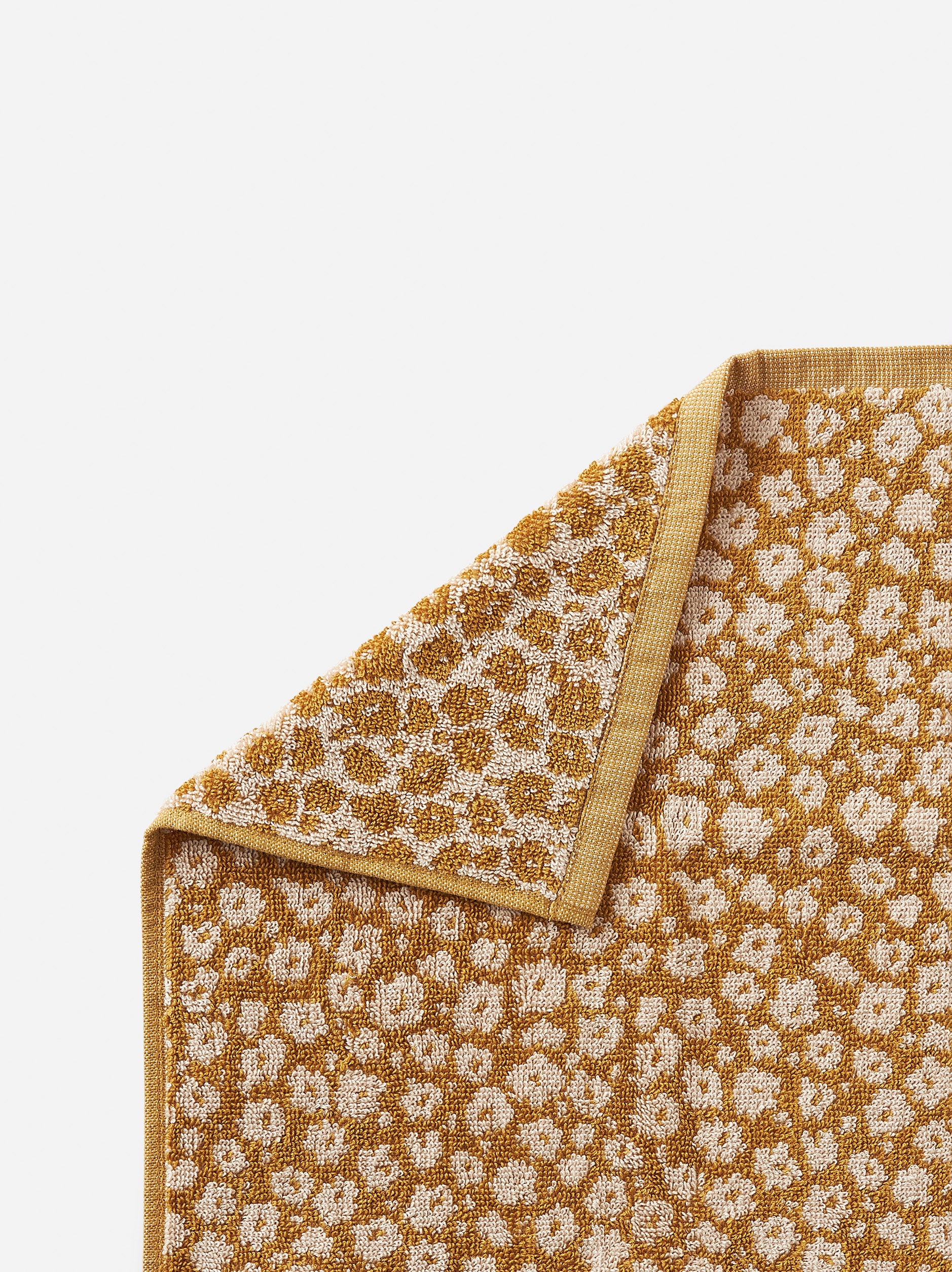 Forget Me Not Cotton Bath Towel Citron / Bath Towel