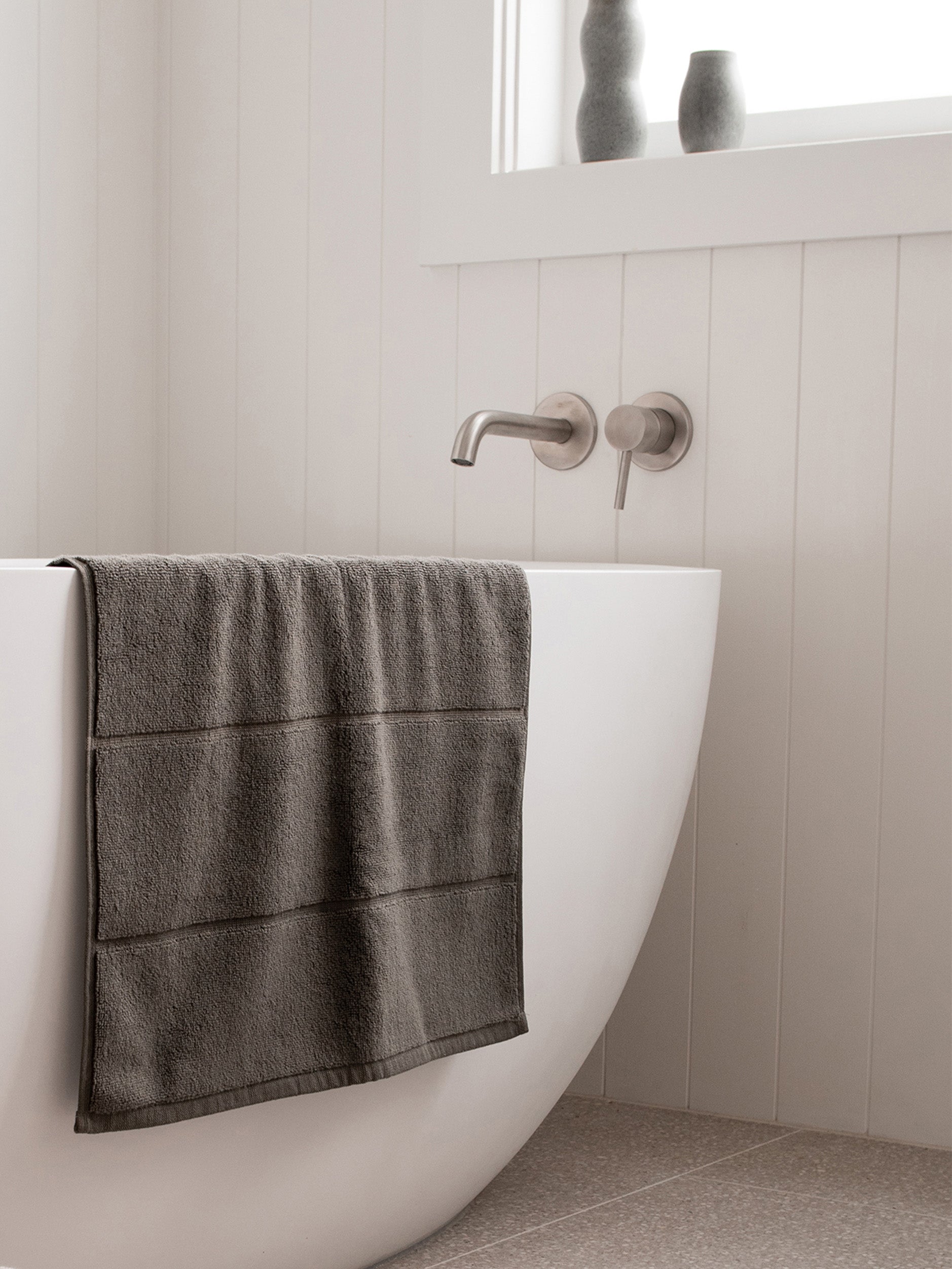 Pia Cotton Bath Mat Ivy/Multi / Bath Mat