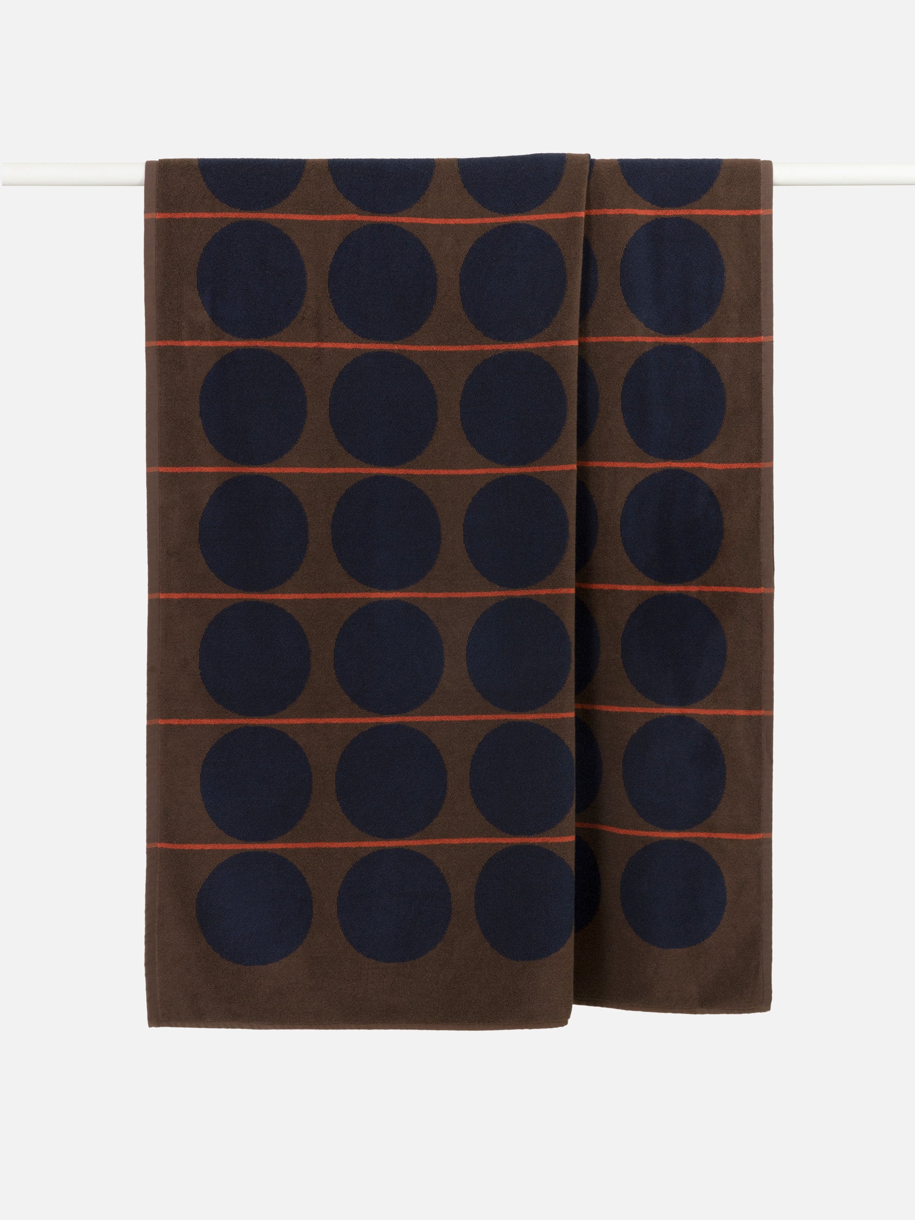 Abacus Beach Towel Rye/Tamarillo / 100x180cm