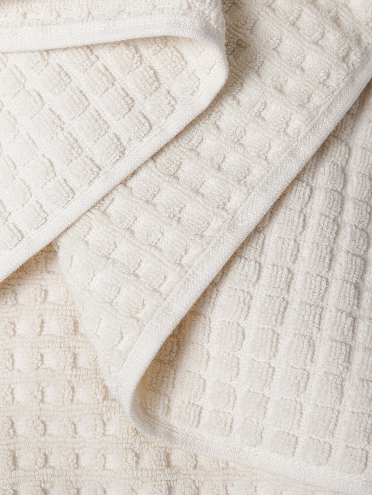 Nero Cotton Towel Range Cream / Bath Mat
