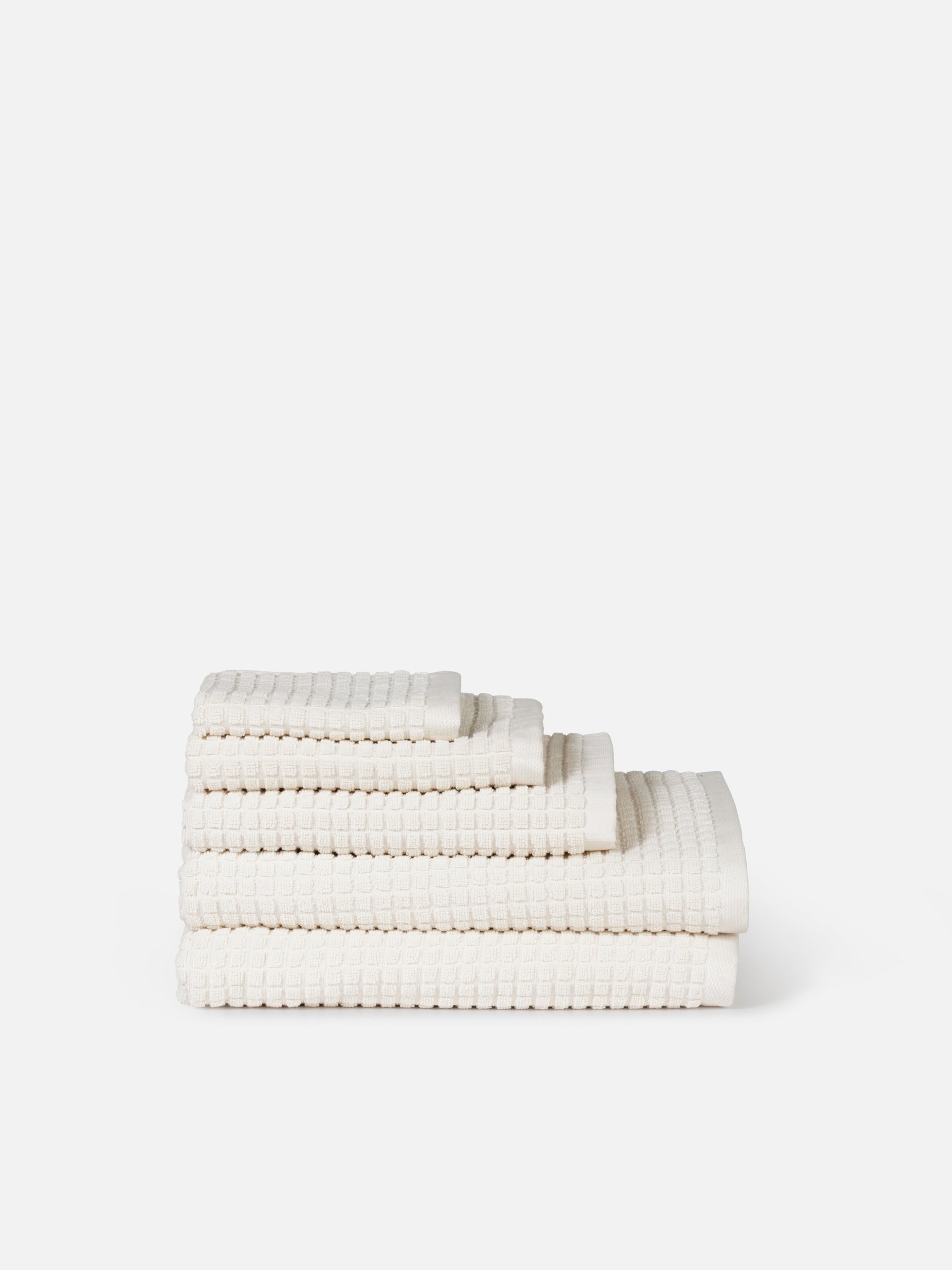 Nero Cotton Towel Range Cream / Bath Towel