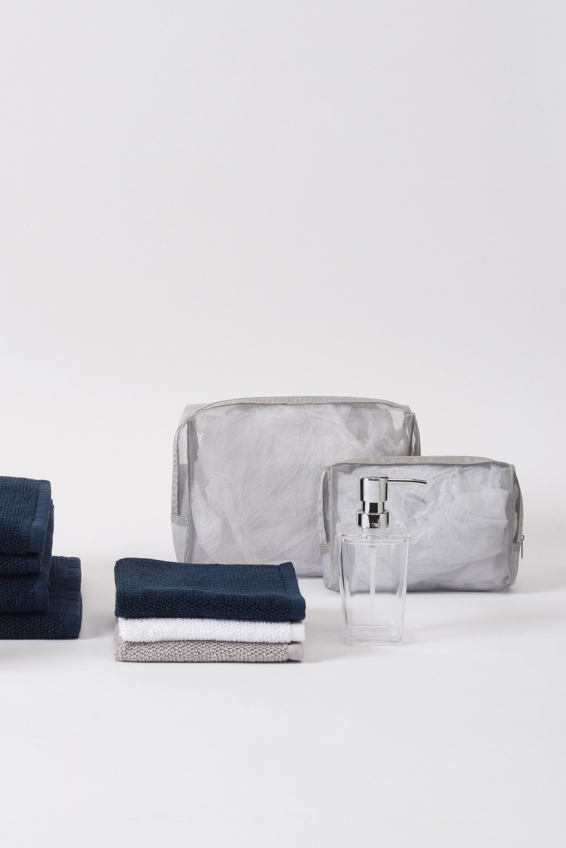 Classic Cotton Face Cloth Grey / Face Cloth