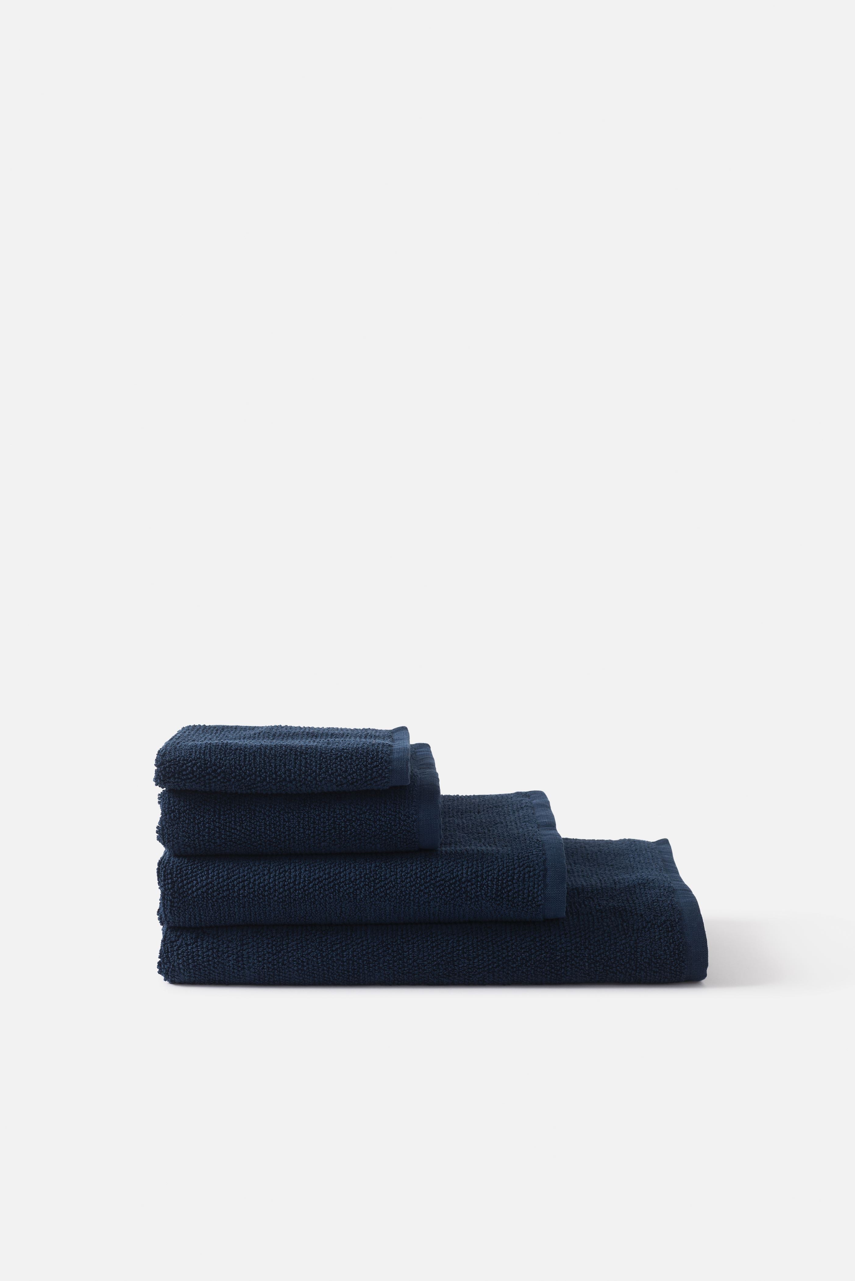 Classic Cotton Hand Towel Navy / Hand Towel