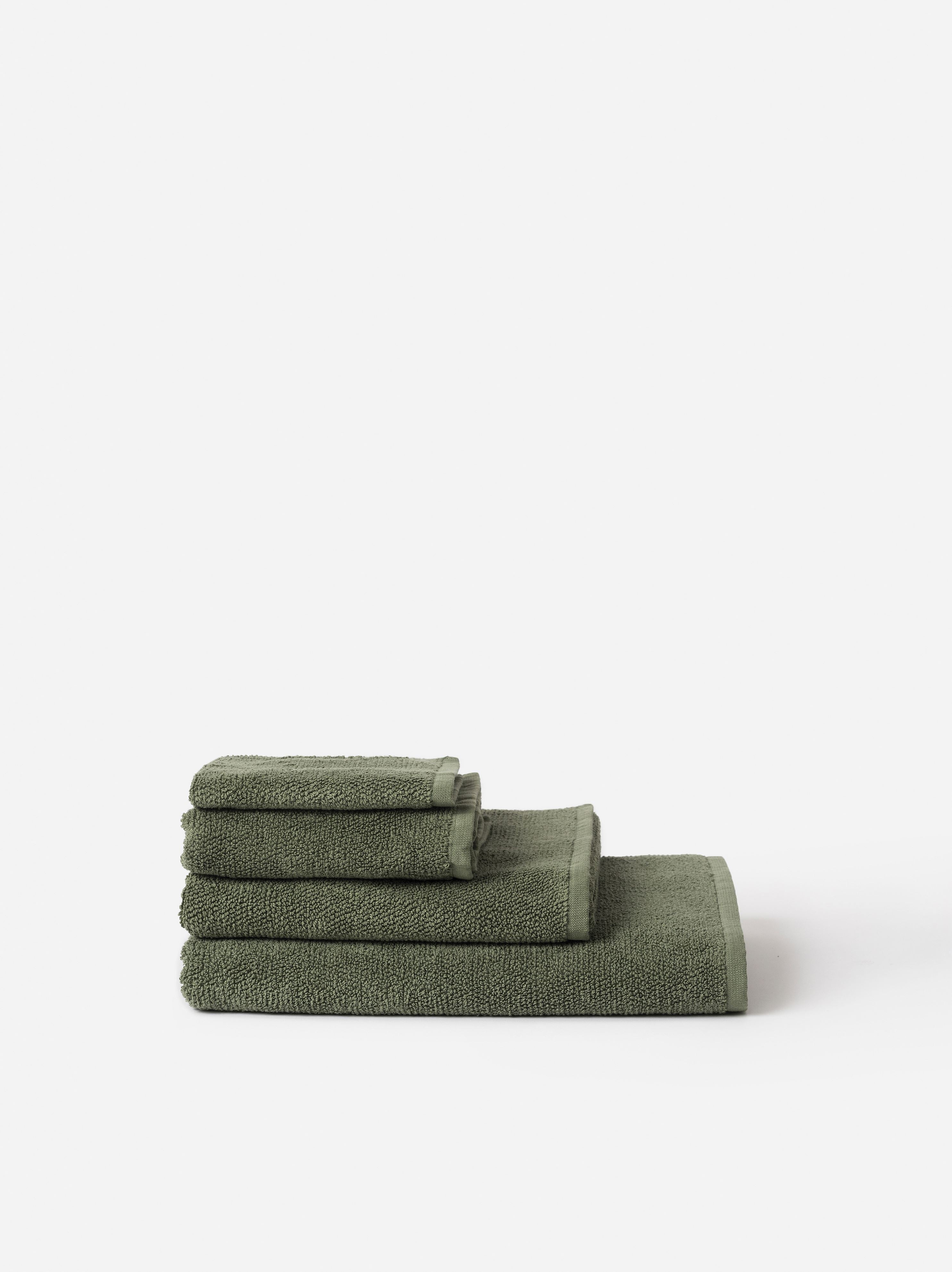 Classic Cotton Bath Mat Olive / Bath Mat