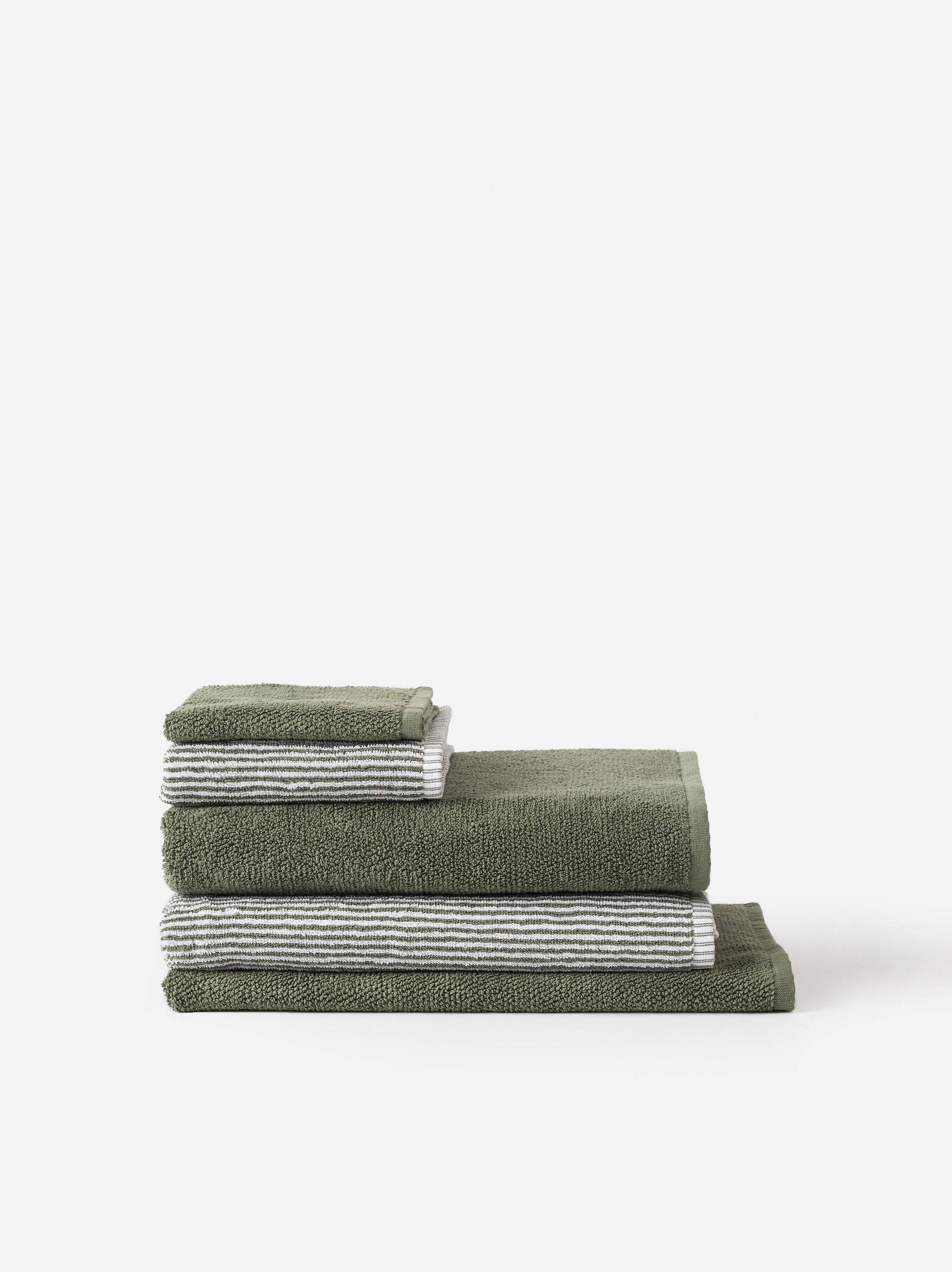 Classic Cotton Bath Towel Olive / Bath Towel