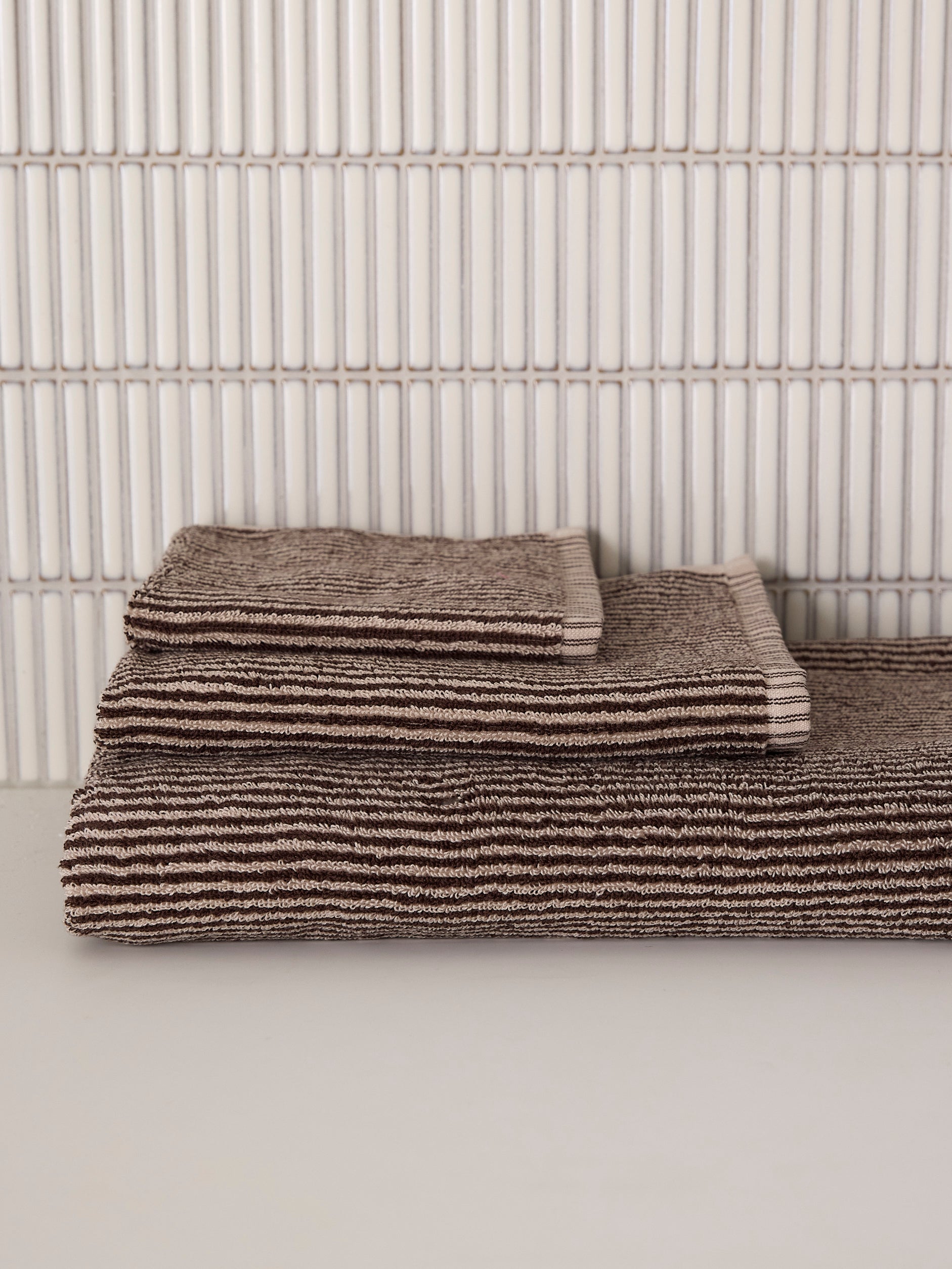 Stripe Cotton Towel Bundle None / None