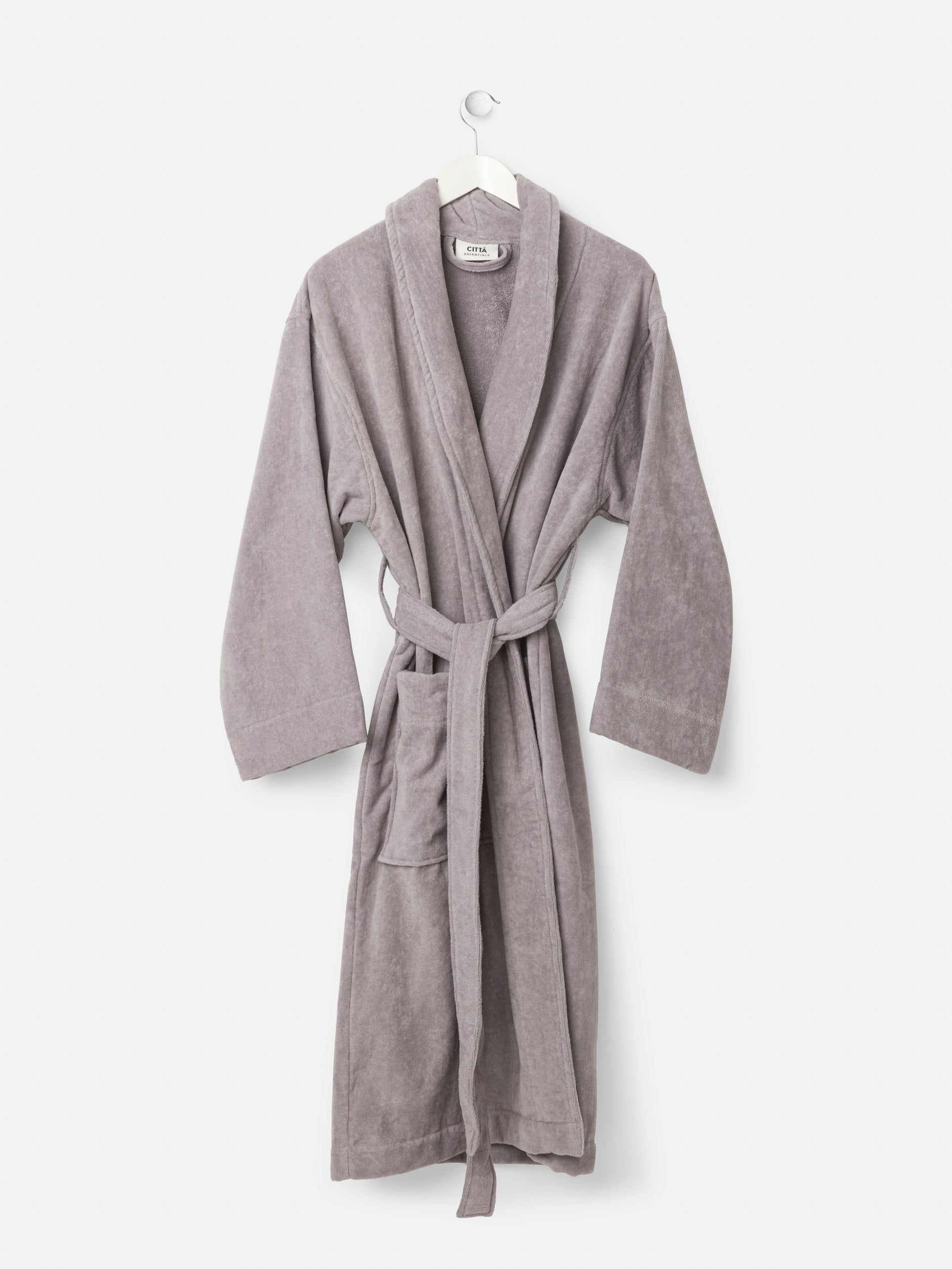 Velour Cotton Robe Pansy / X-Large