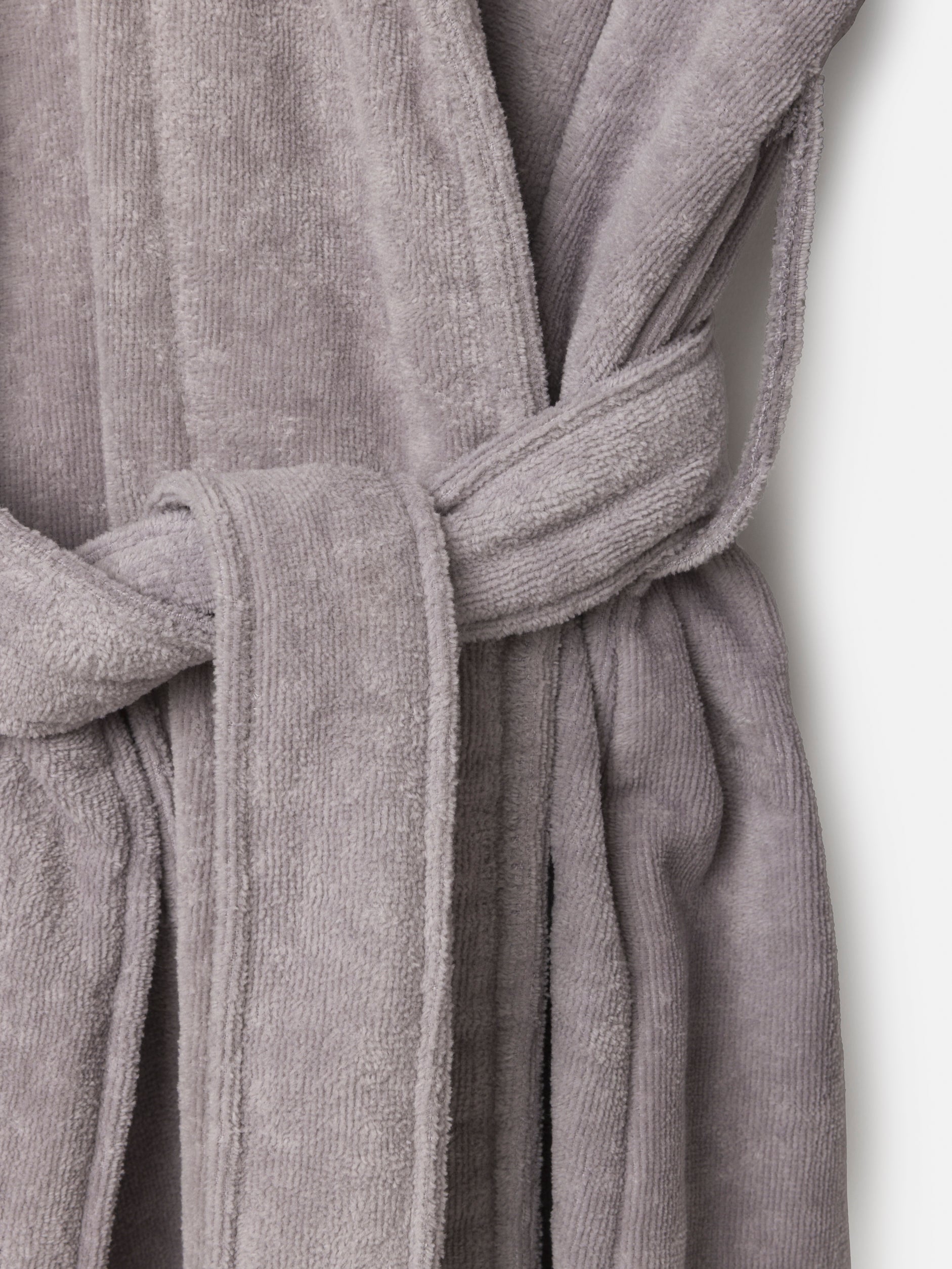 Velour Cotton Robe Pansy / X-Large