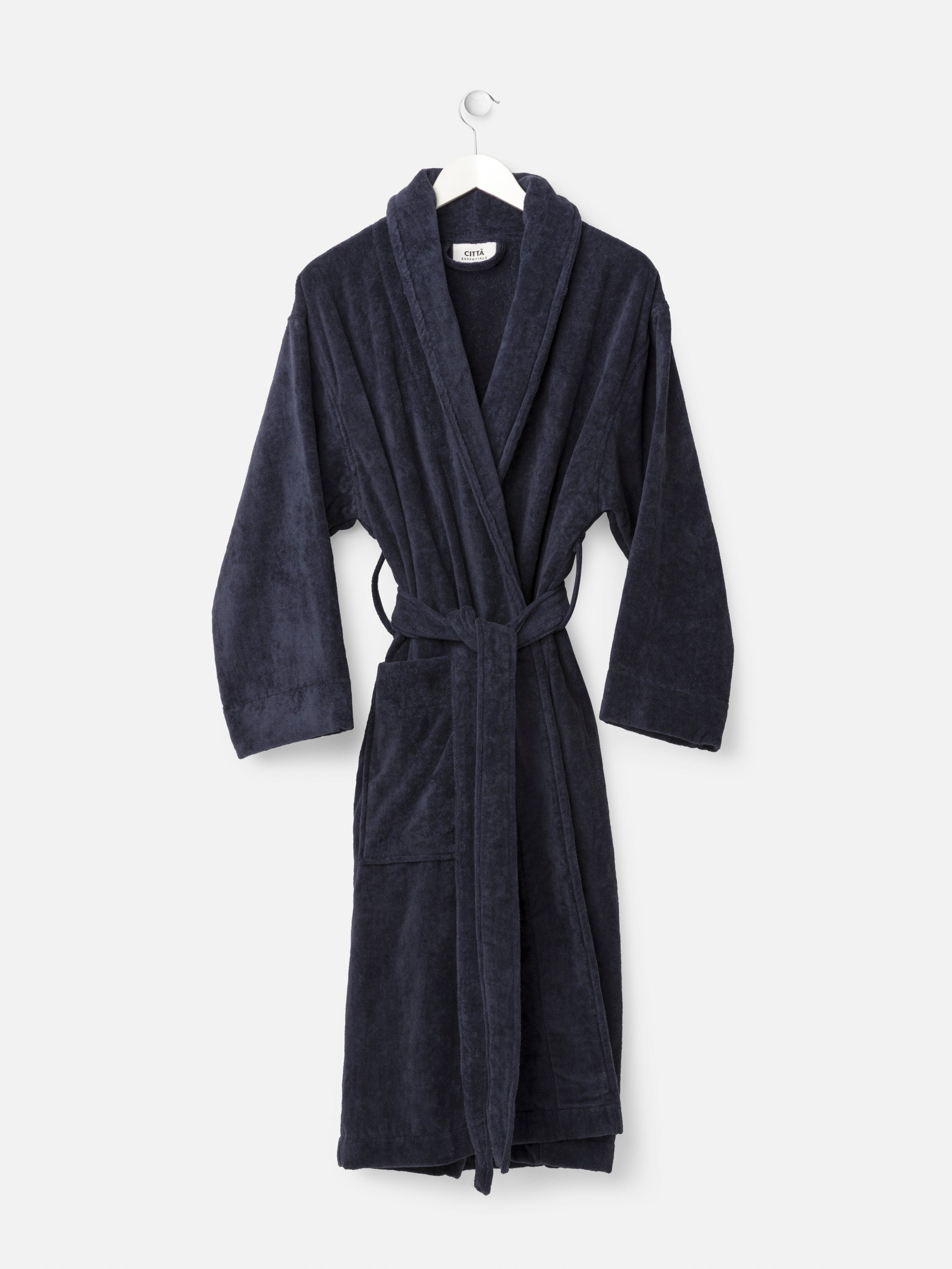 Velour Cotton Robe Night / Medium