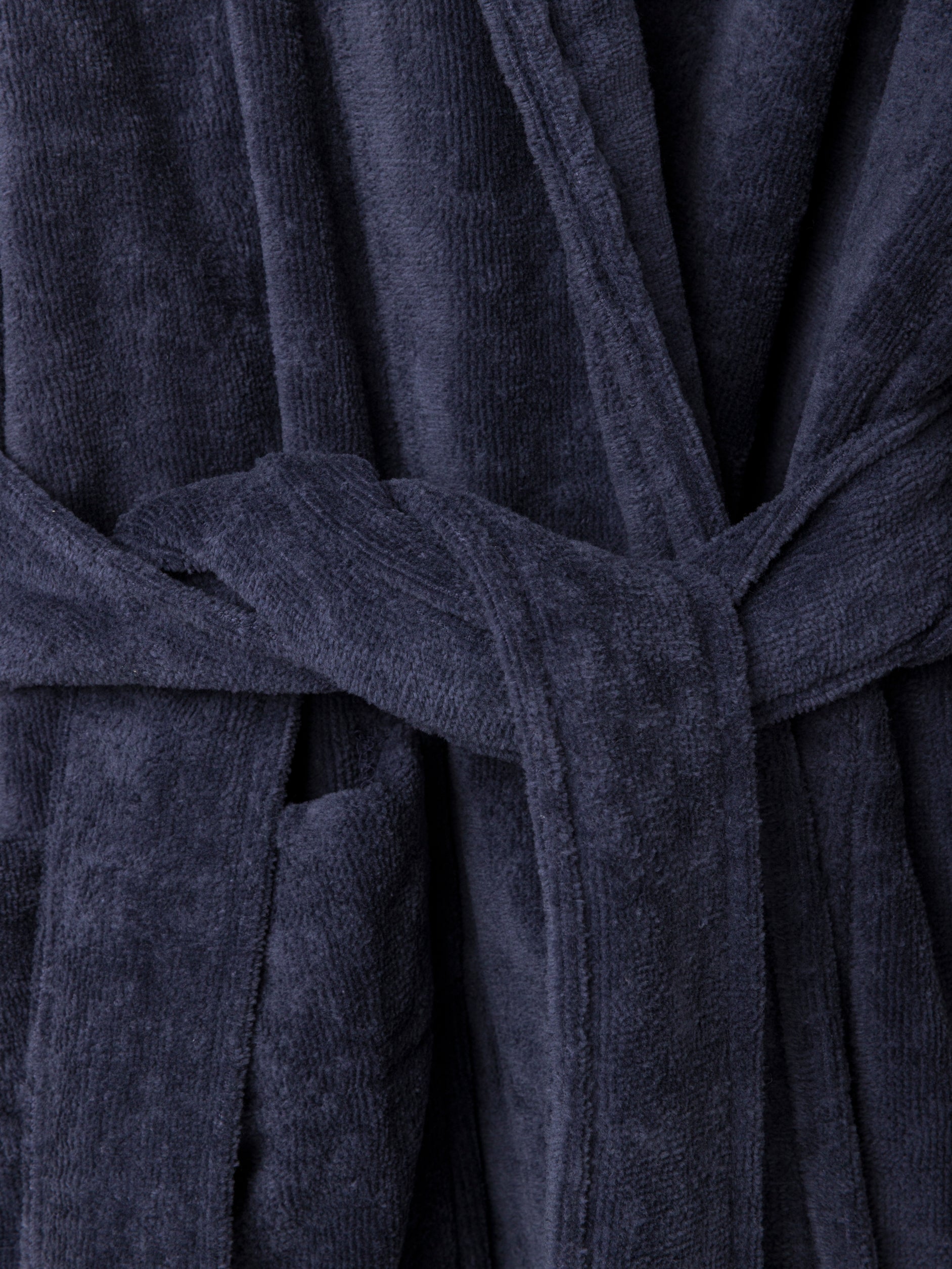 Velour Cotton Robe Night / Small