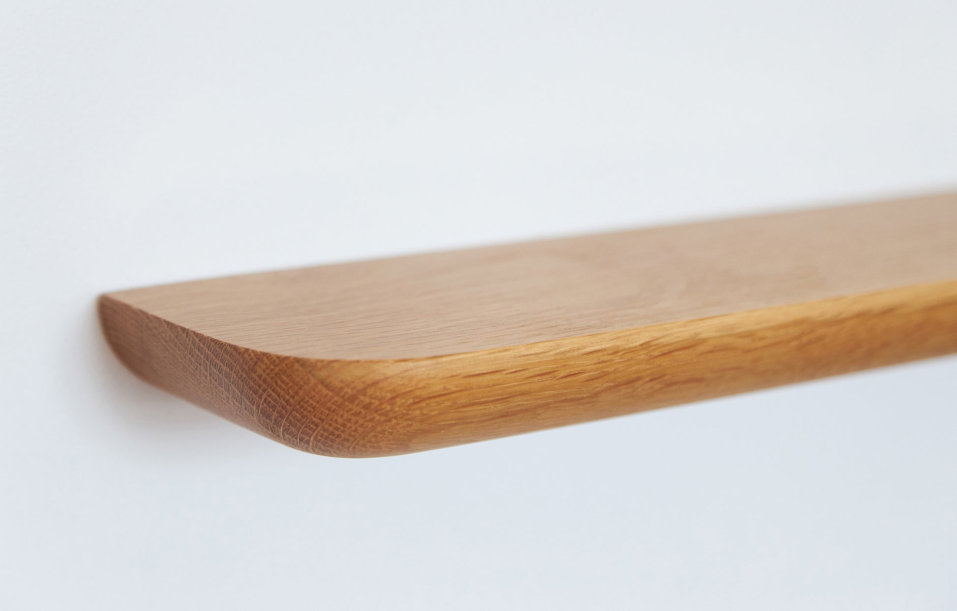 Radial Floating Shelf Natural Oak / Large