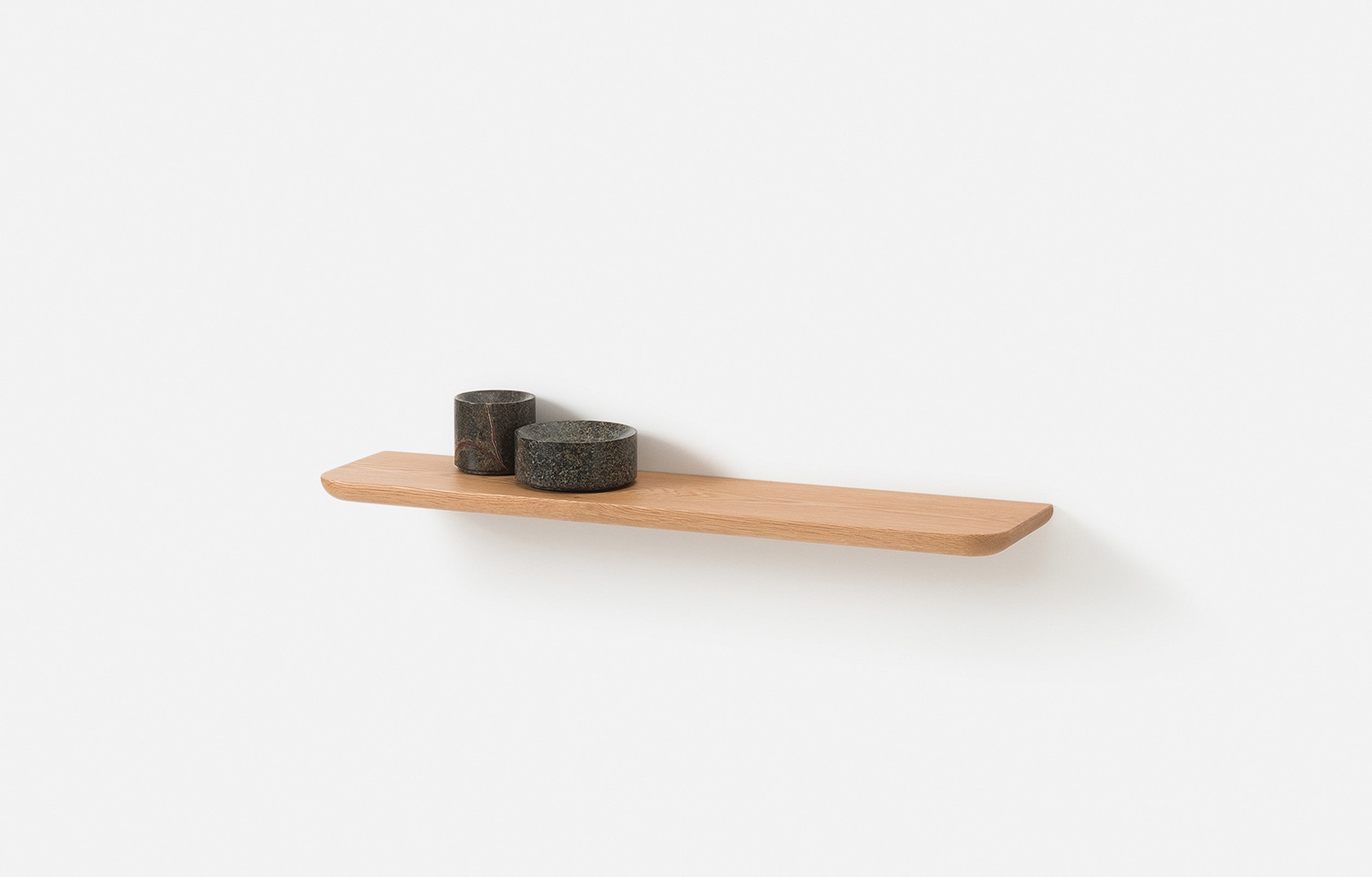 Radial Floating Shelf Natural Oak / X-Large