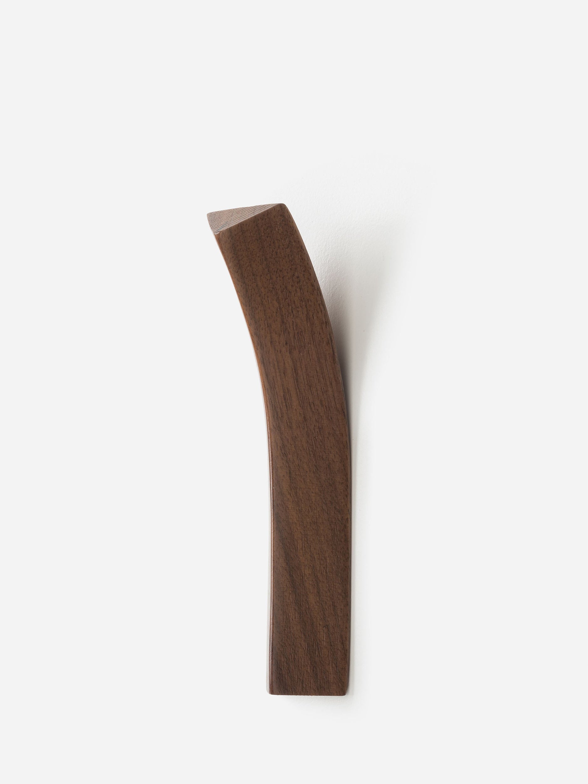 Bow Wall Hook Walnut / One Size