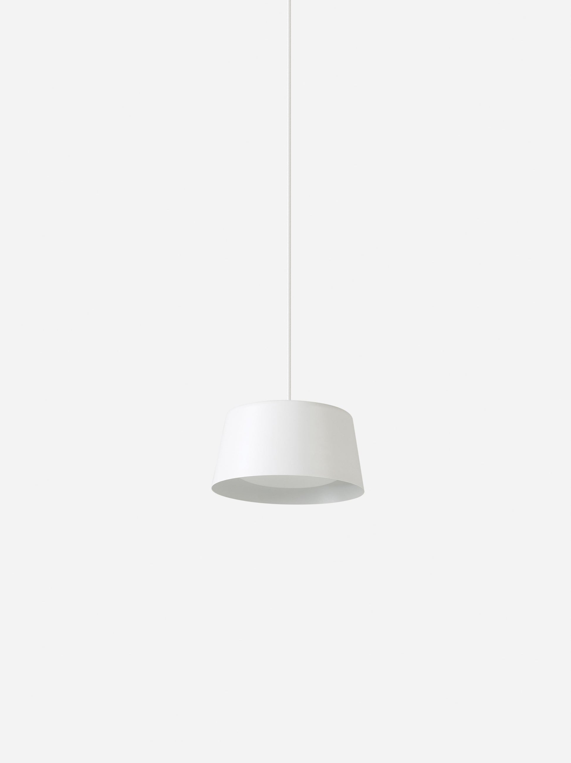 Ellipse Pendant Tall White / Small