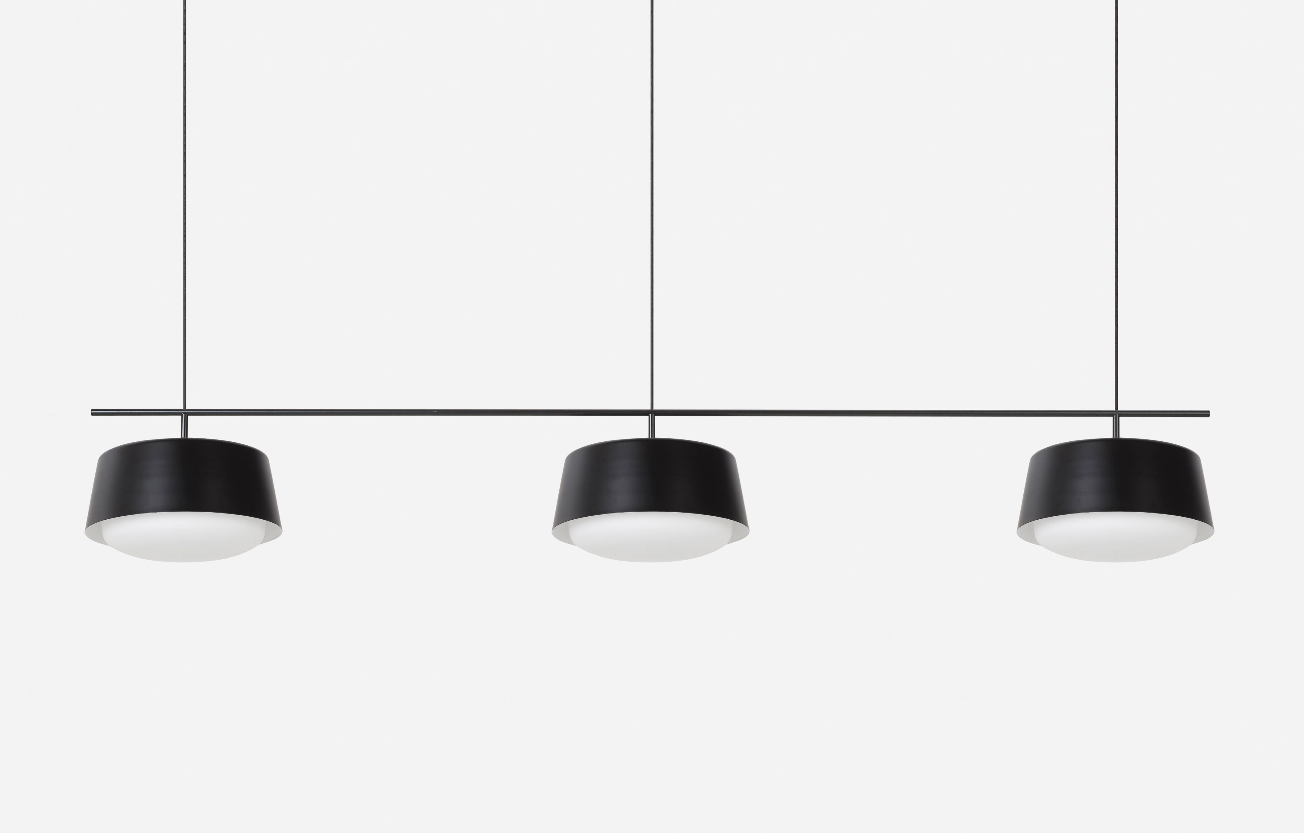 Ellipse Pendant Connection Bar Black / Large