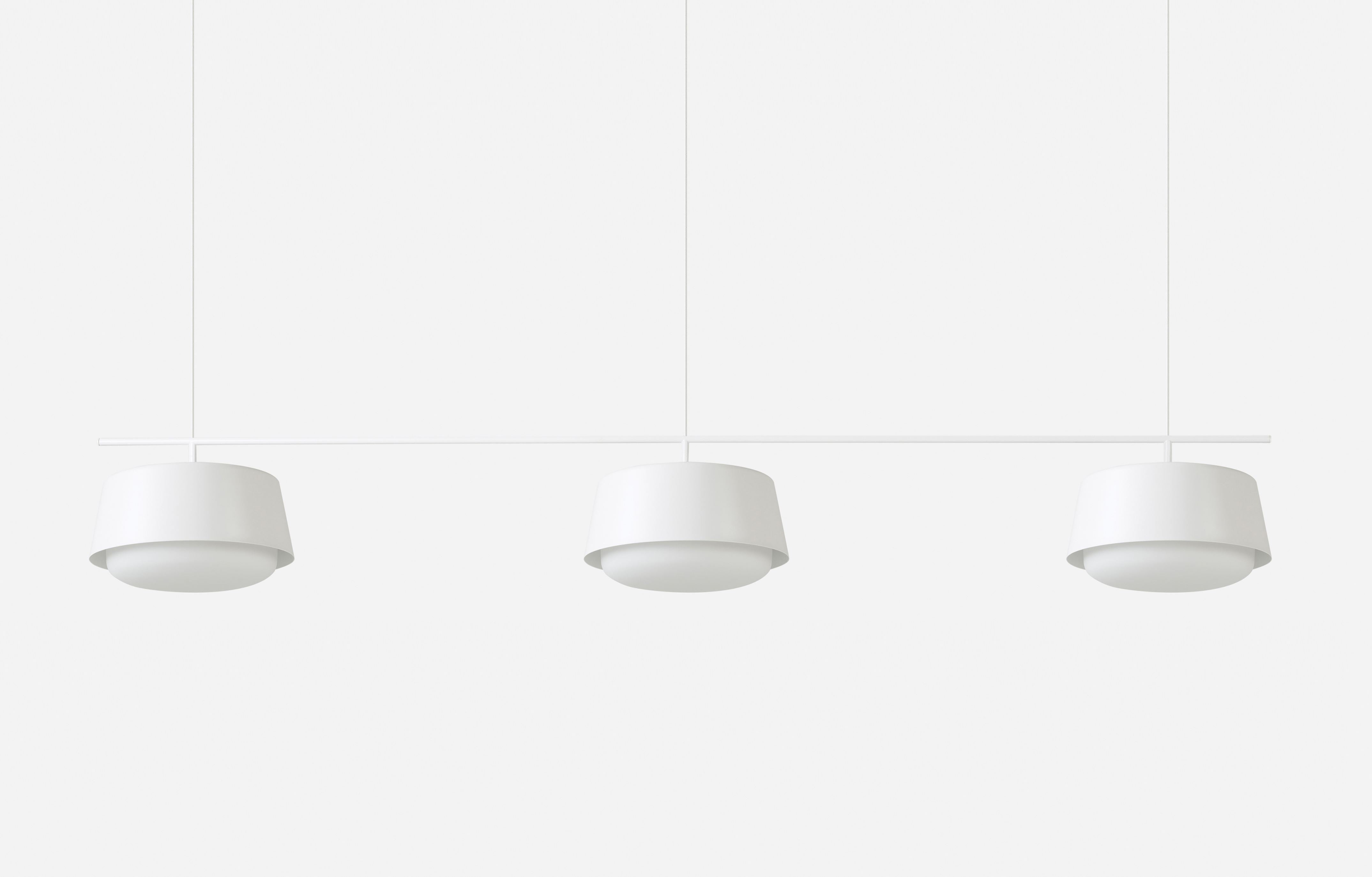 Ellipse Pendant Connection Bar White / Large