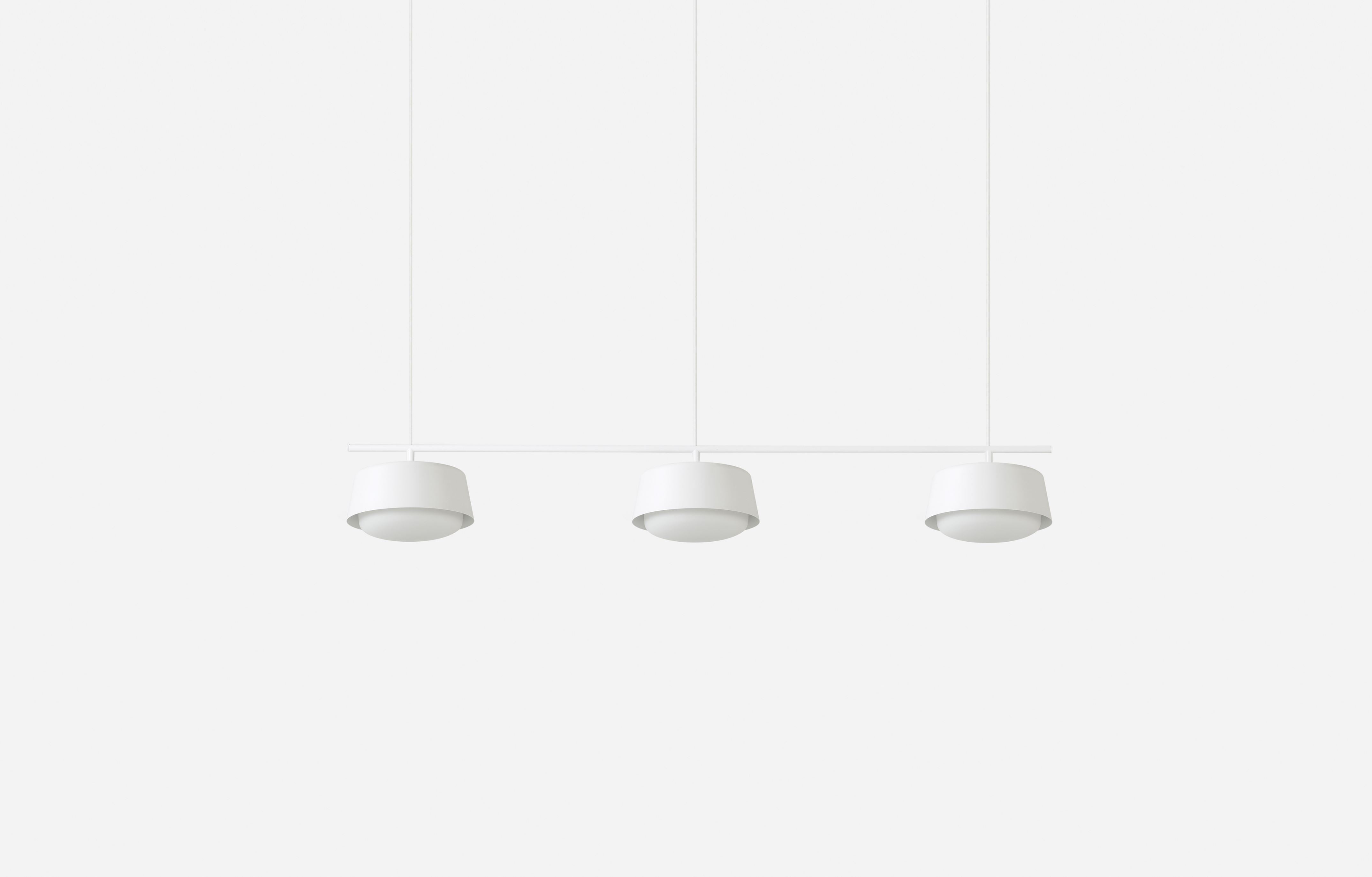 Ellipse Pendant Connection Bar White / Small