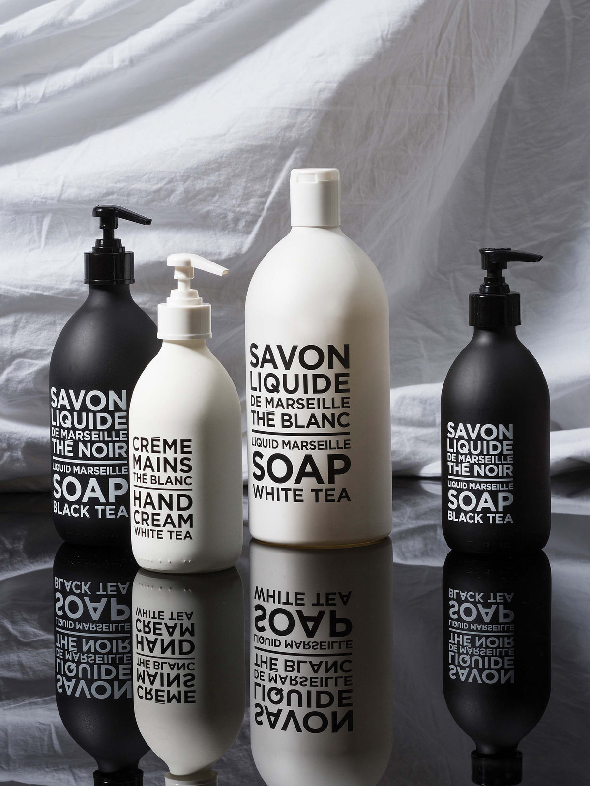 Liquid Marseille Black & White Soap Black Tea / 300ml