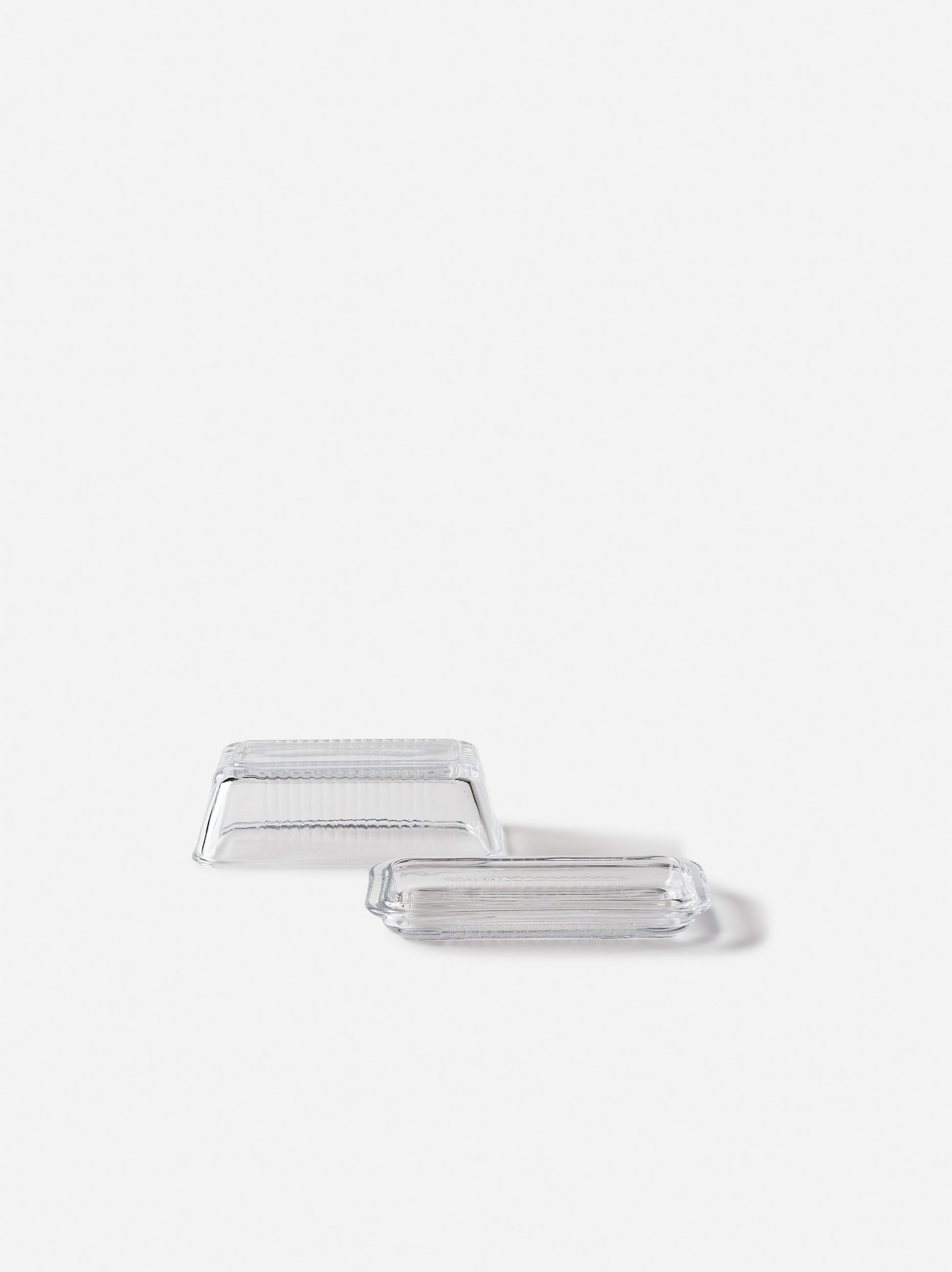 Butter Dish Clear / One Size