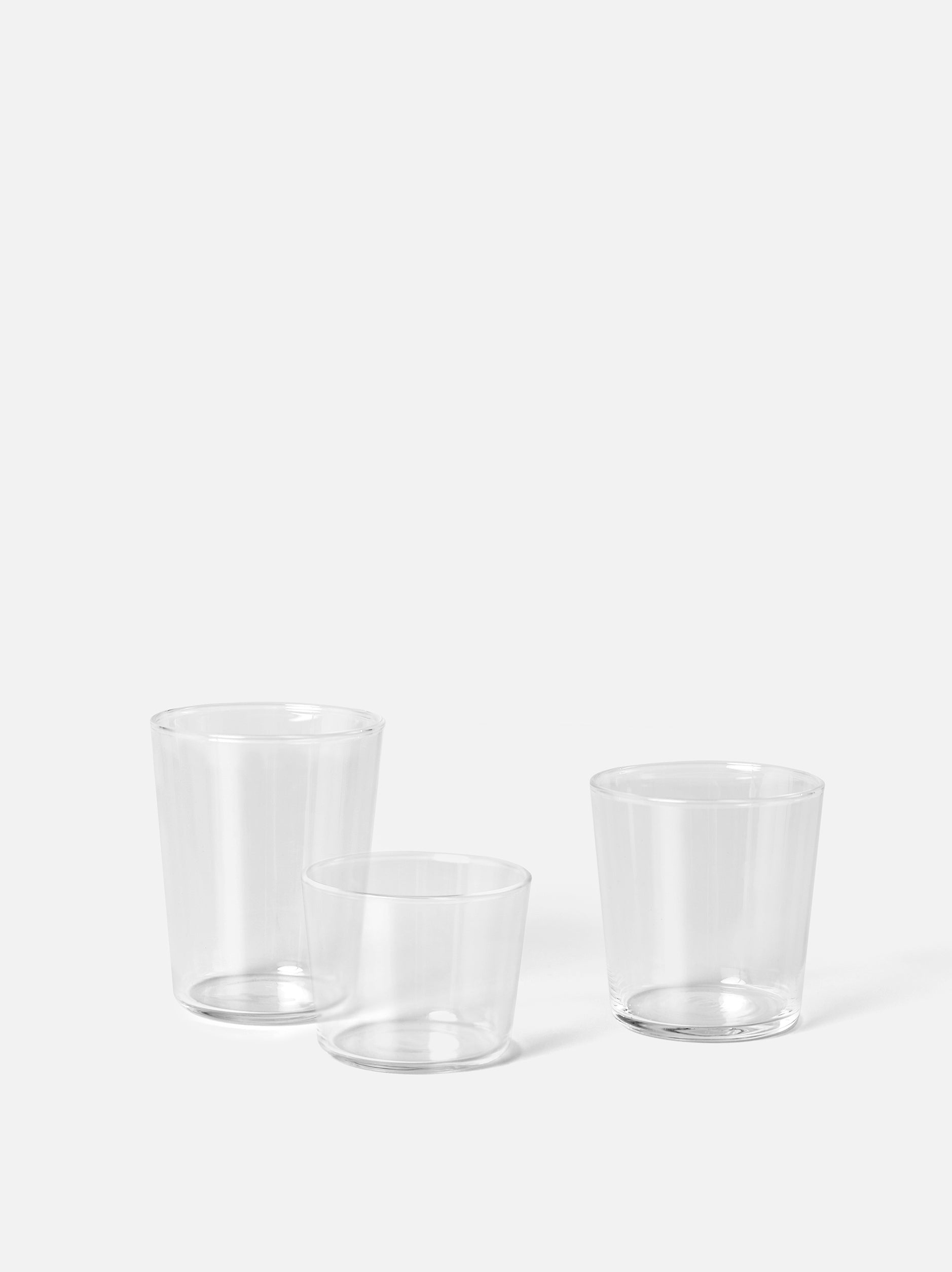 Glass Tumbler Set/4 Clear / 500ml