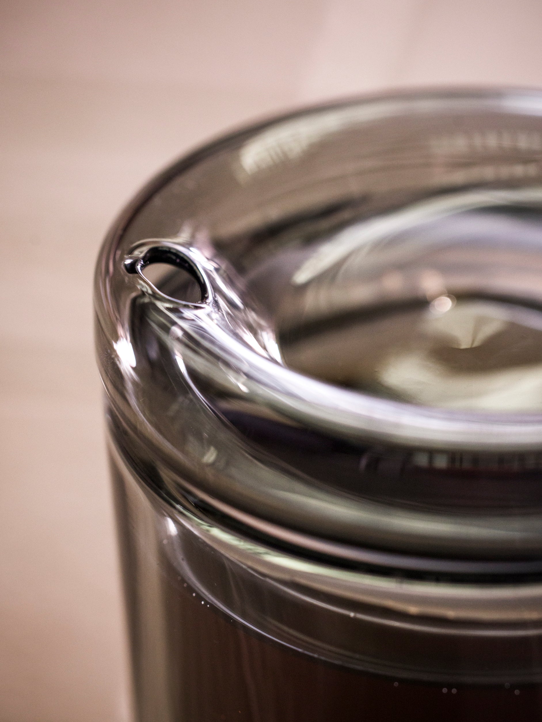 Glass Travel Cup Charcoal / 260ml