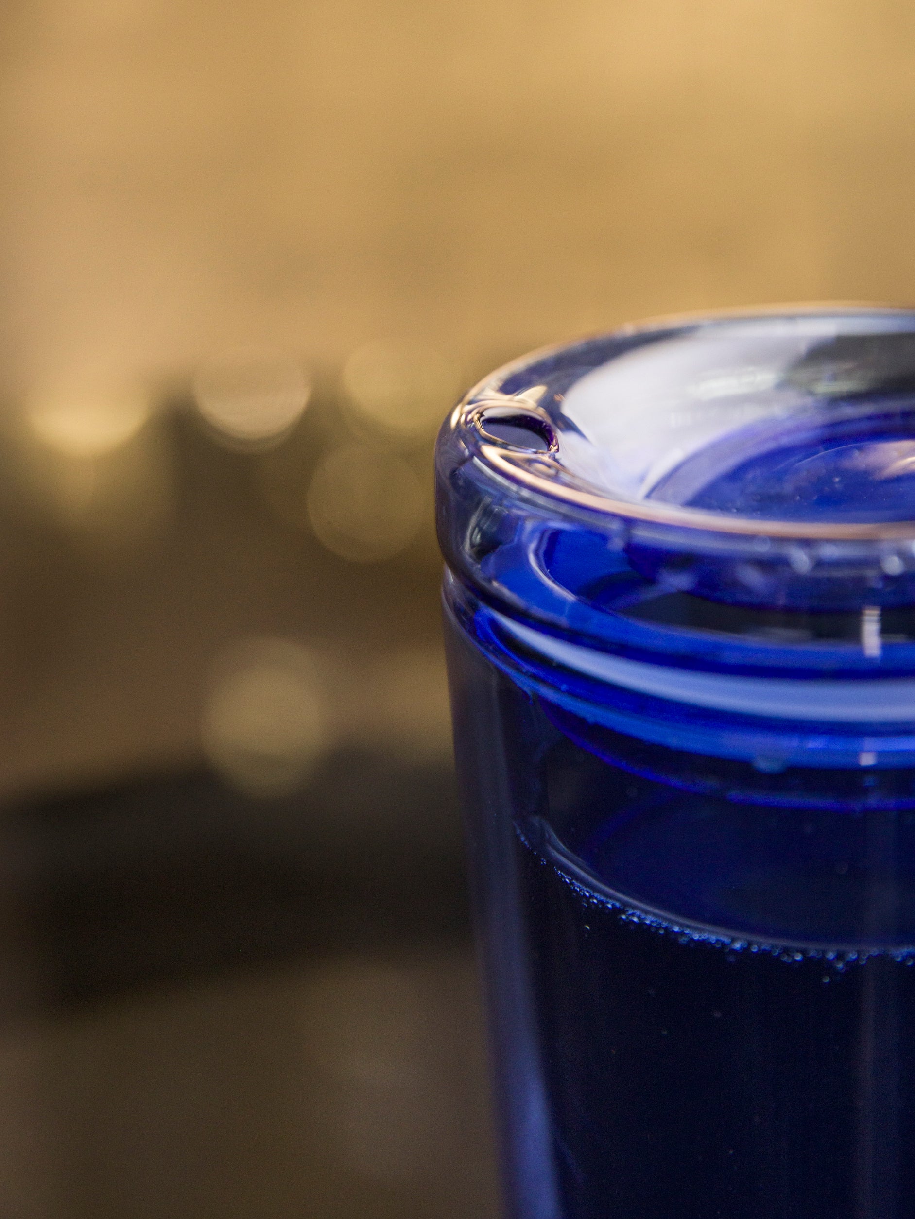 Glass Travel Cup Cobalt / 260ml