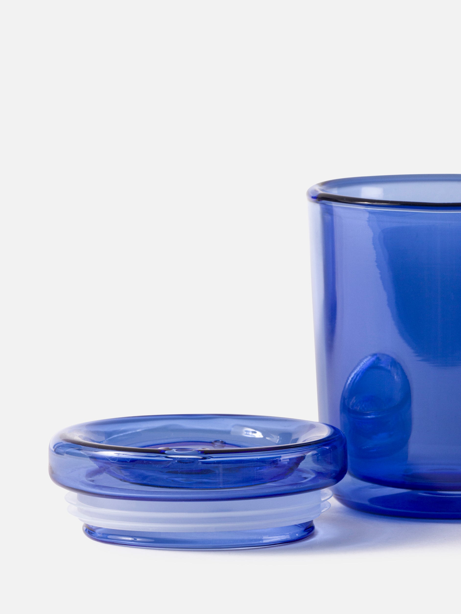 Glass Travel Cup Cobalt / 260ml
