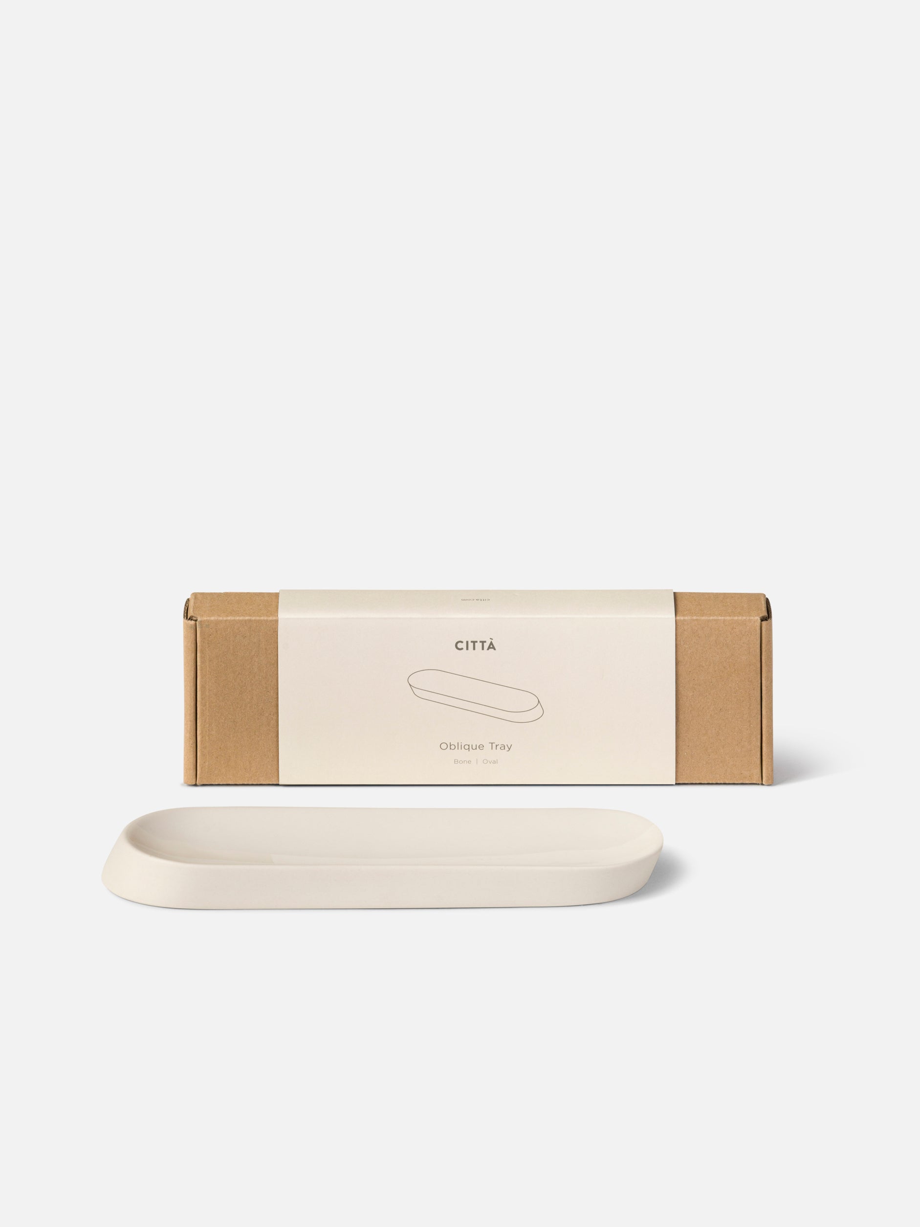 Oblique Tray Bone / Medium