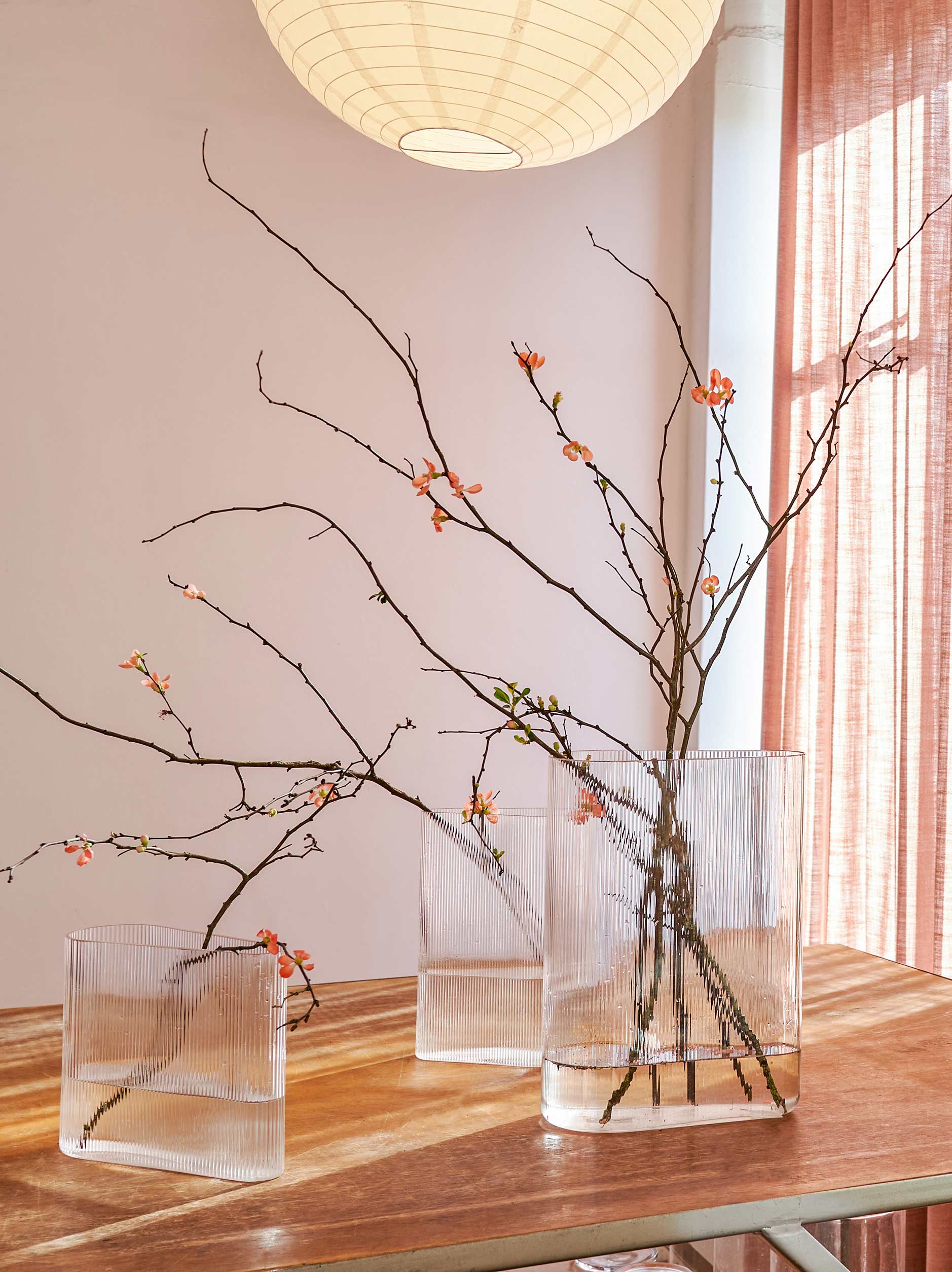 Nude Mist Vase Clear / Small