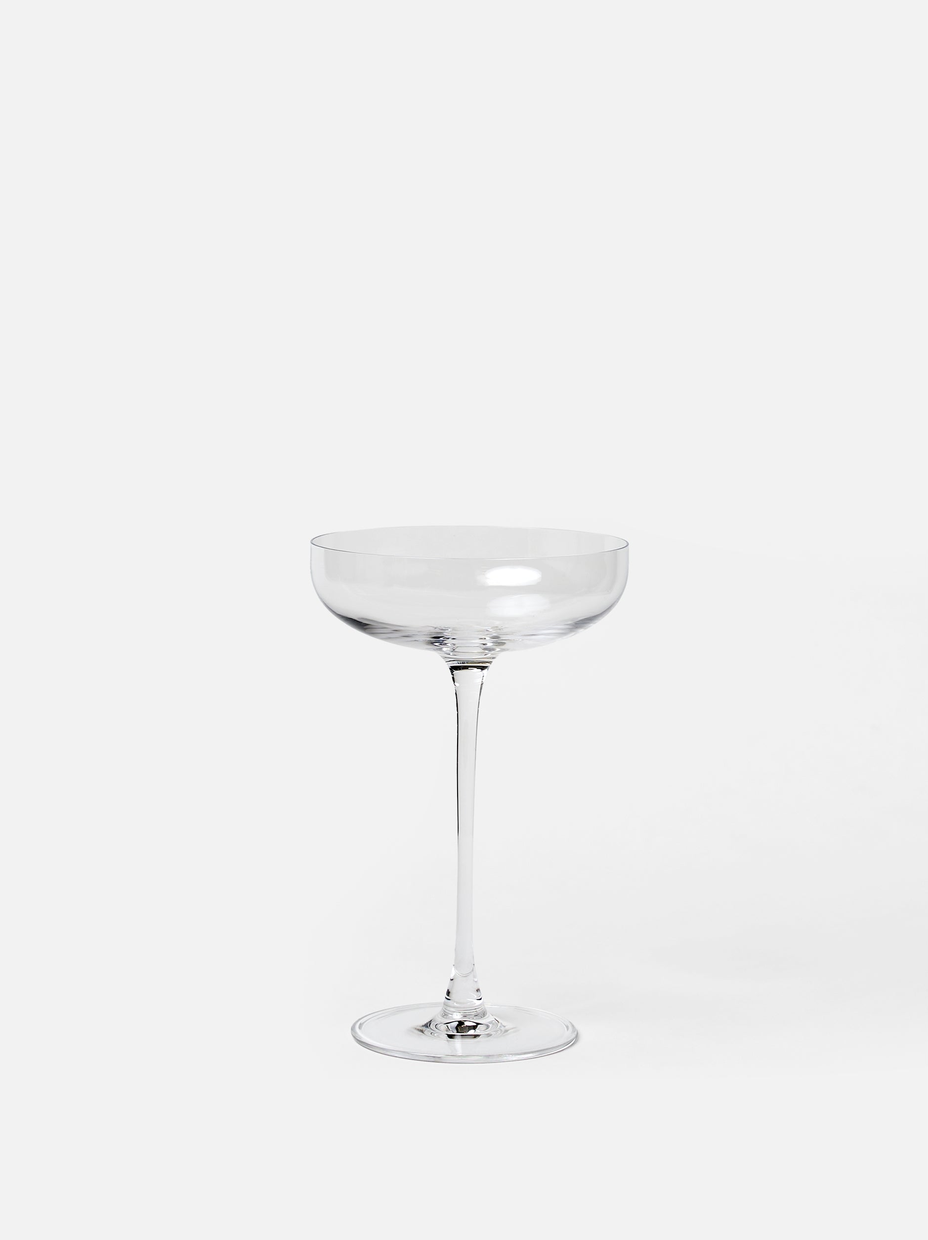 Nude Savage Coupe Glass Set/6 Clear / 220ml