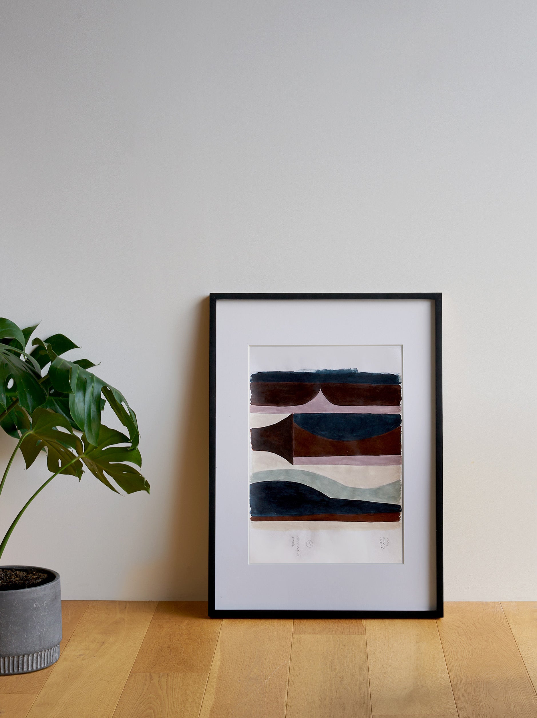 Edge Picture Frame Black / A2